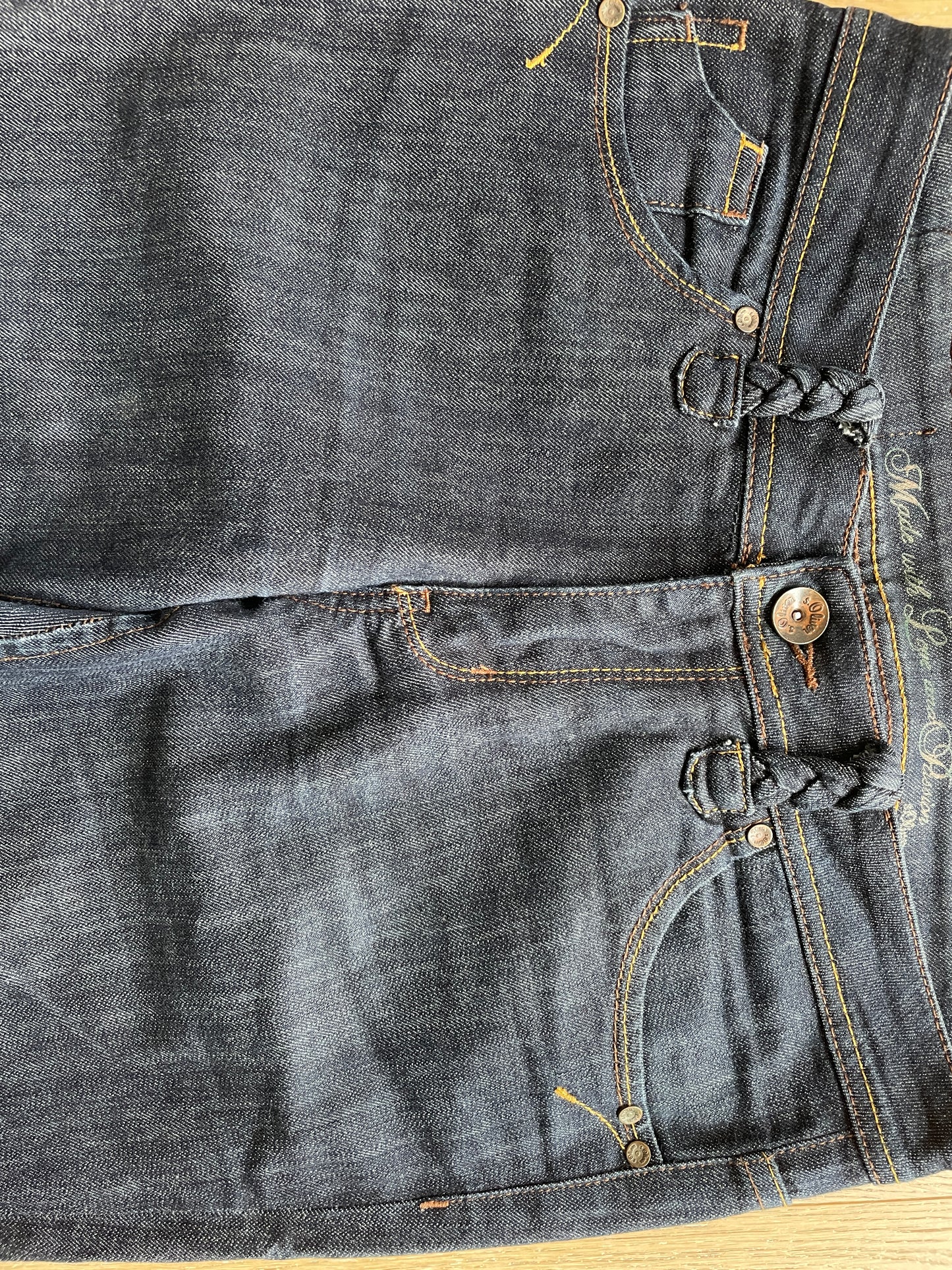 Vintage Flared Denim Jeans