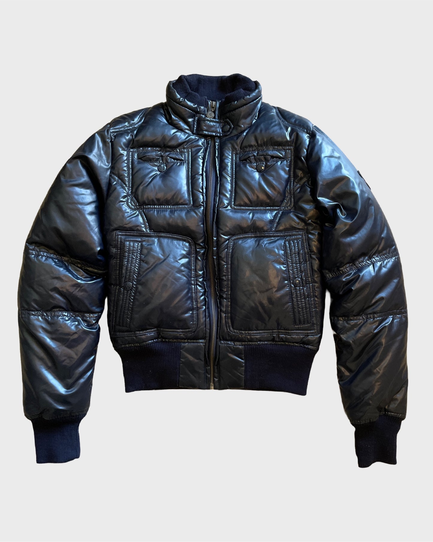 Vintage Military Puffer Jacket