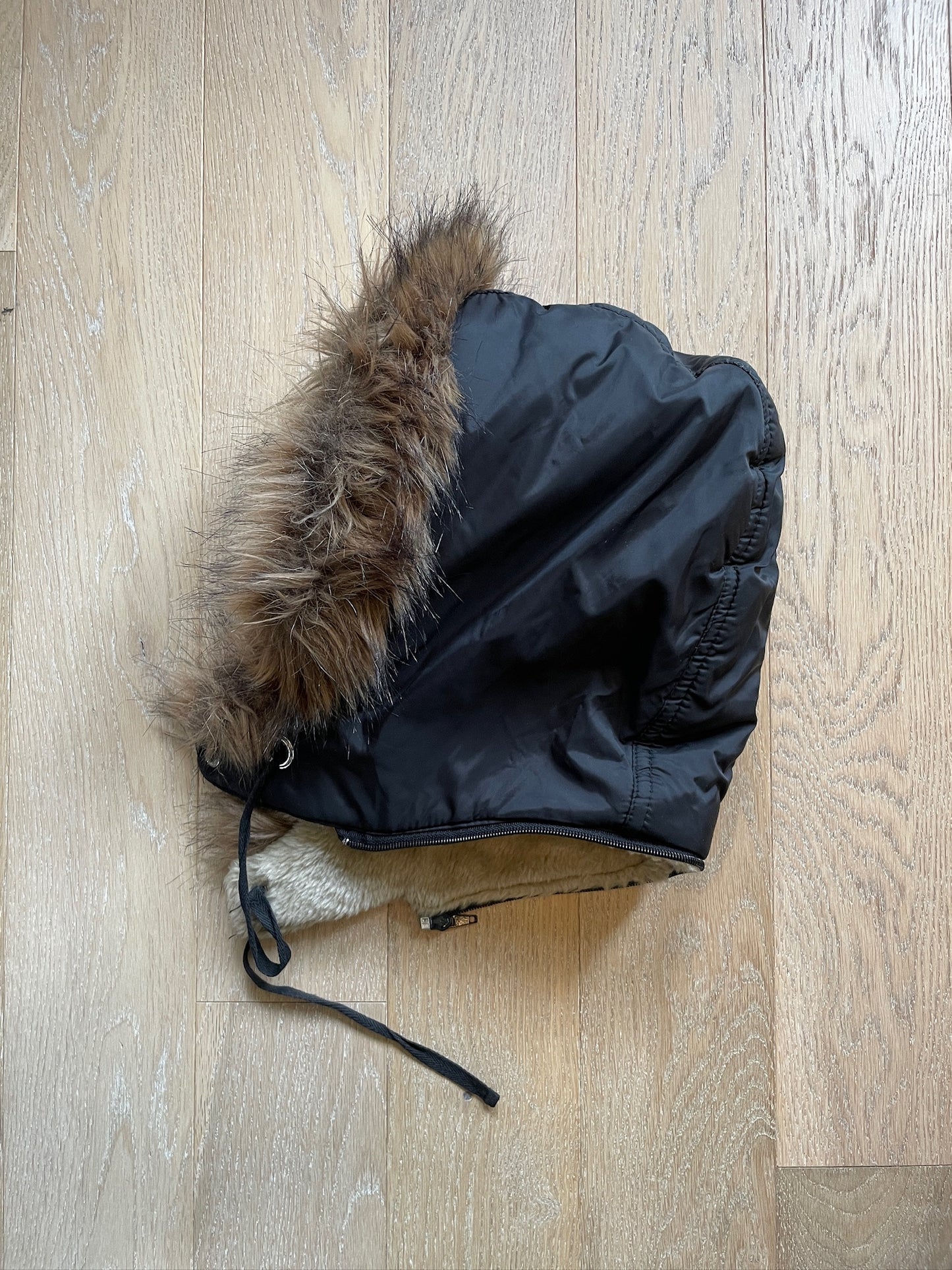 Vintage Fur Puffer Jacket