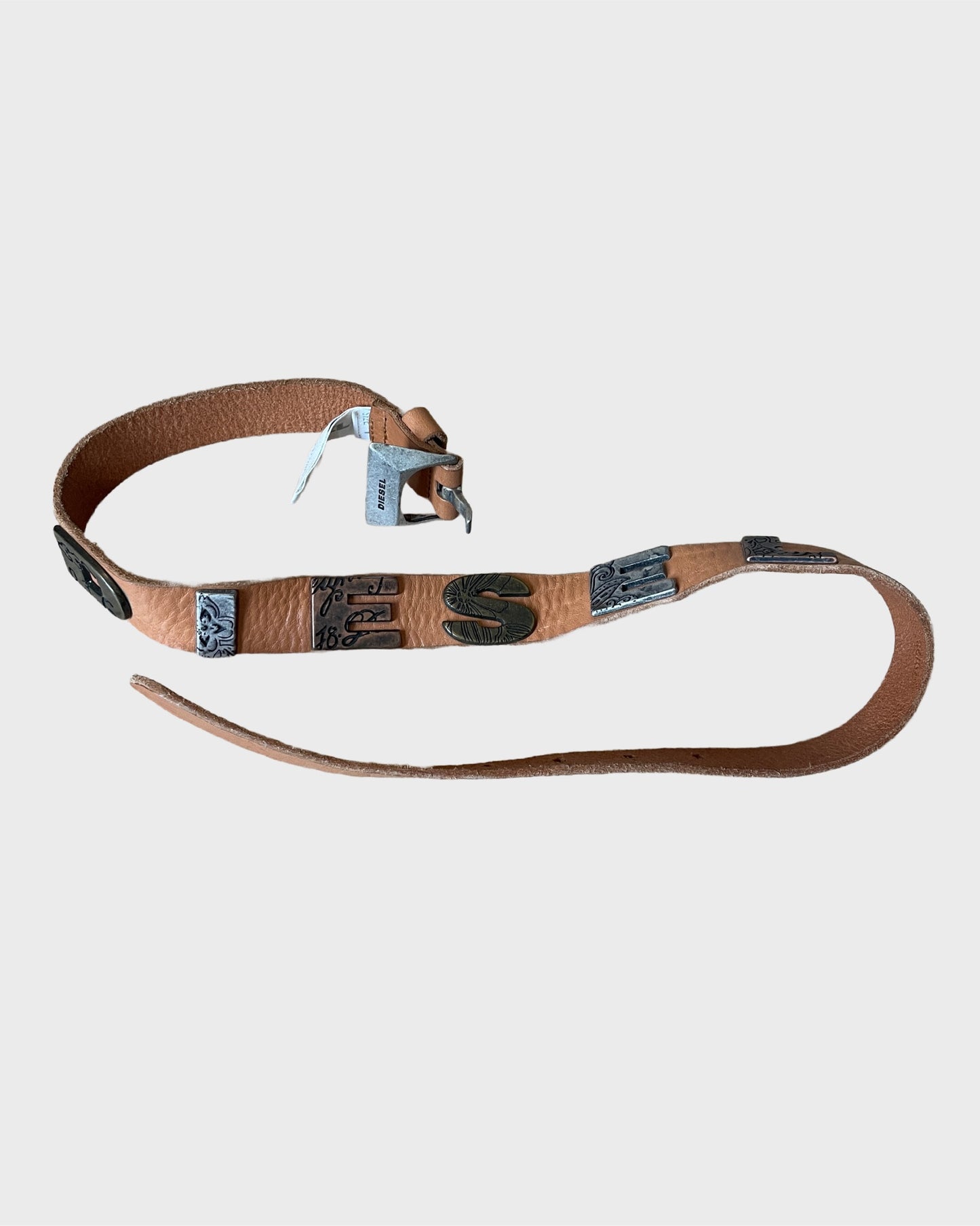Vintage Diesel Logo Belt