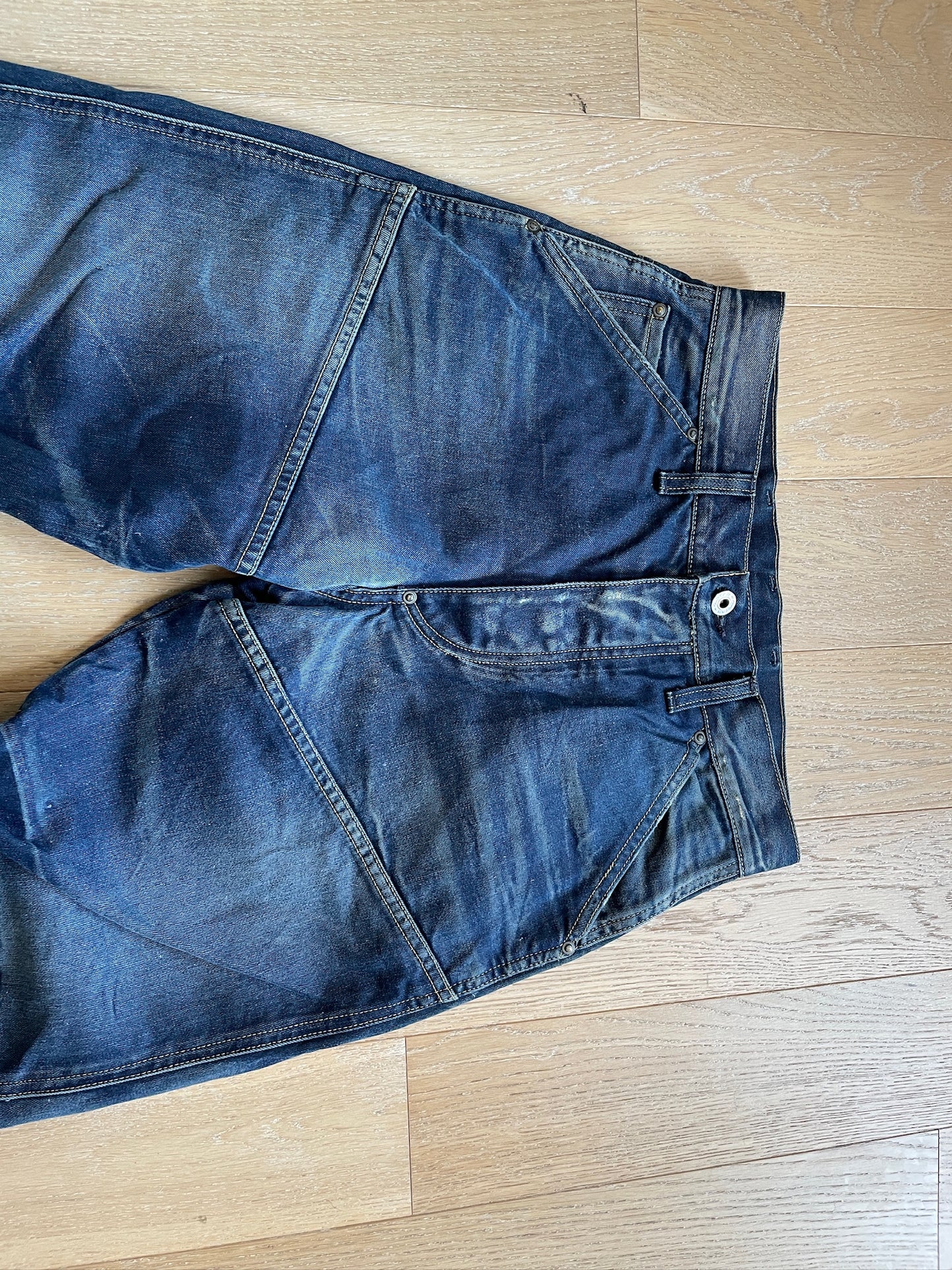 Vintage G-Star RAW Biker Denim Jeans