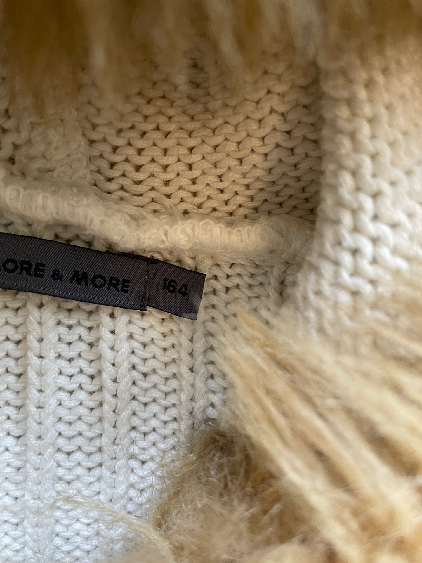 Vintage Fur Knit Hoodie