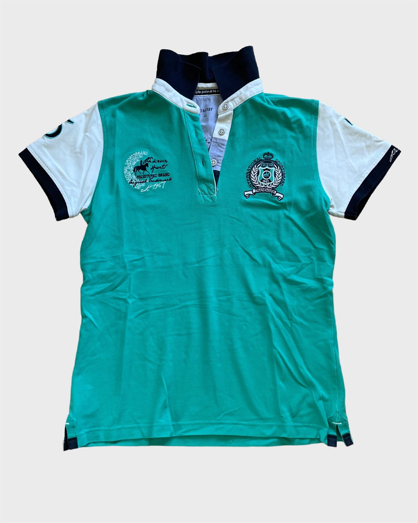 Vintage Teal Poloshirt