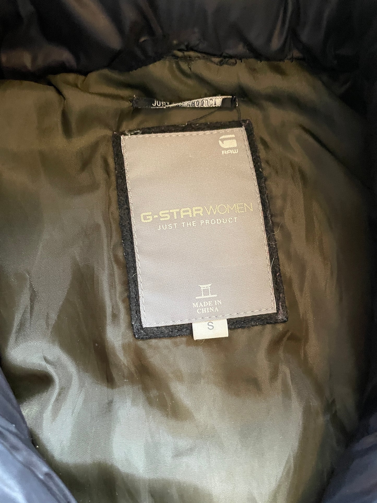 Vintage G-Star RAW Fur Puffer Jacket