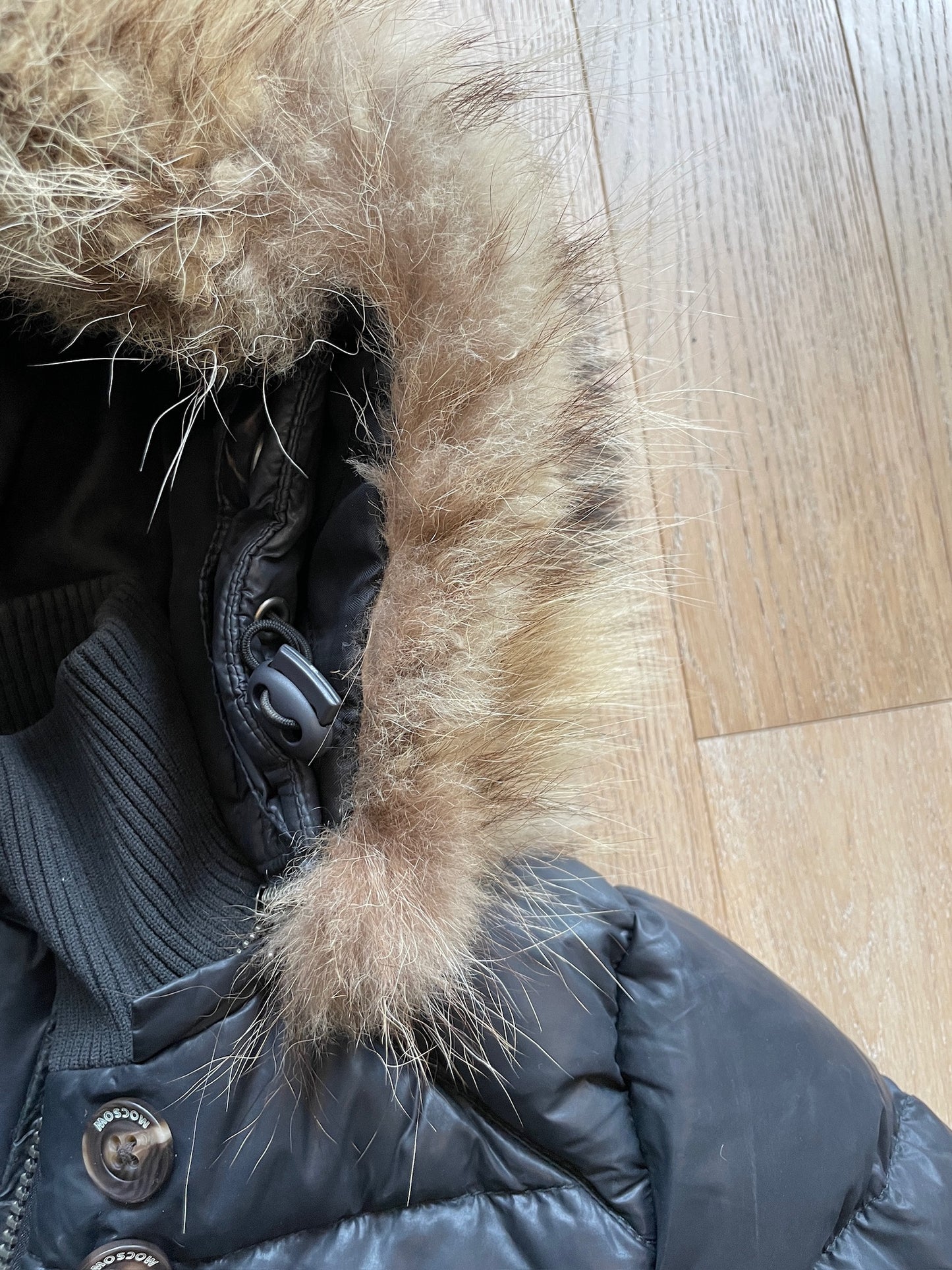 Vintage Fur Puffer Jacket