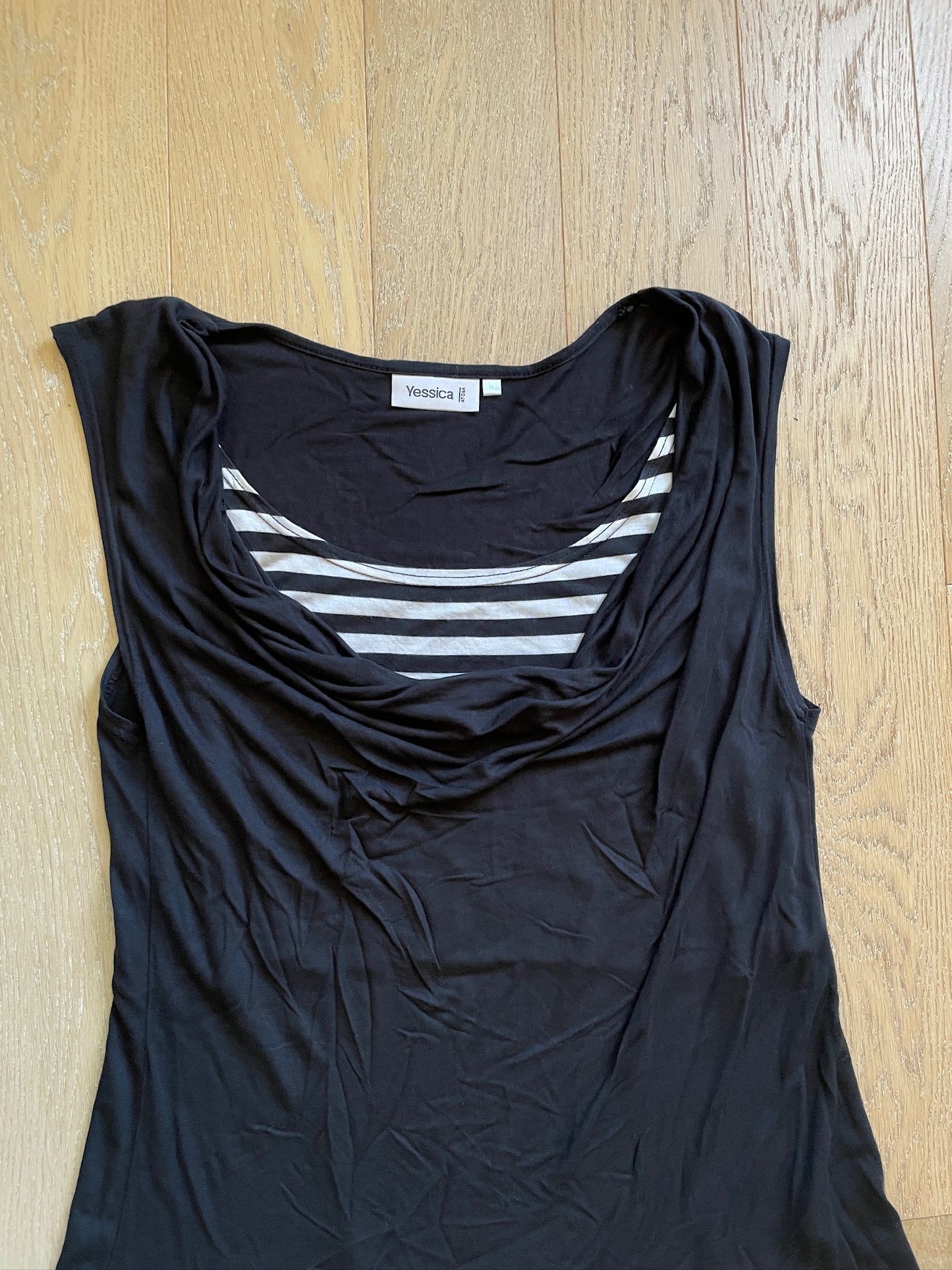 Vintage Striped Mini Dress/ Top