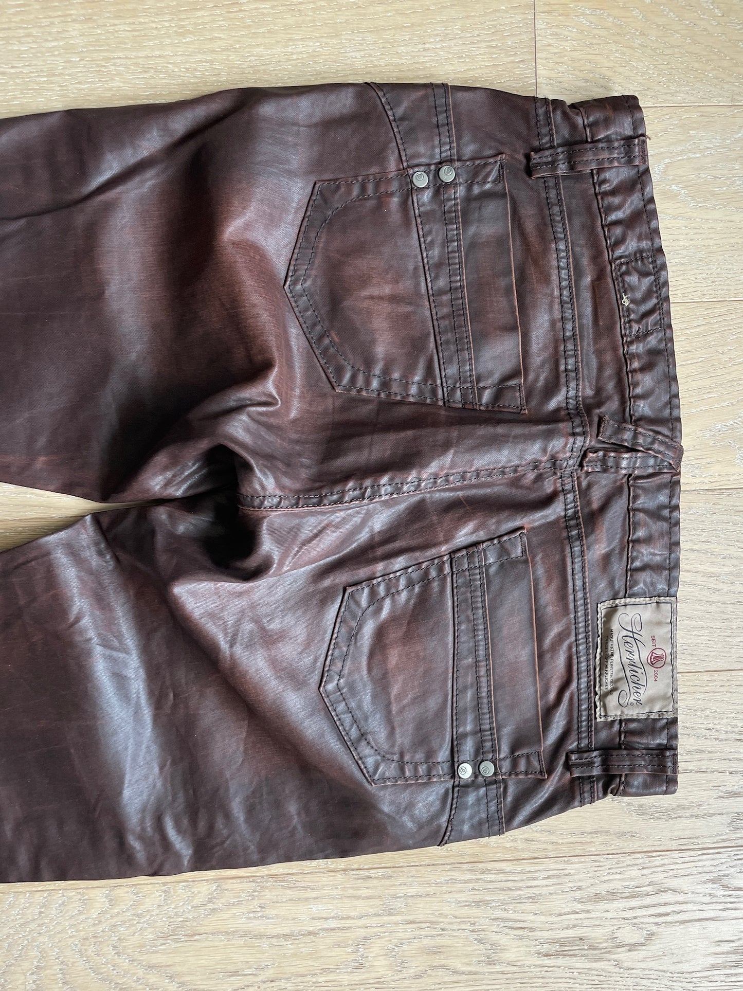 Vintage Waxed Pants