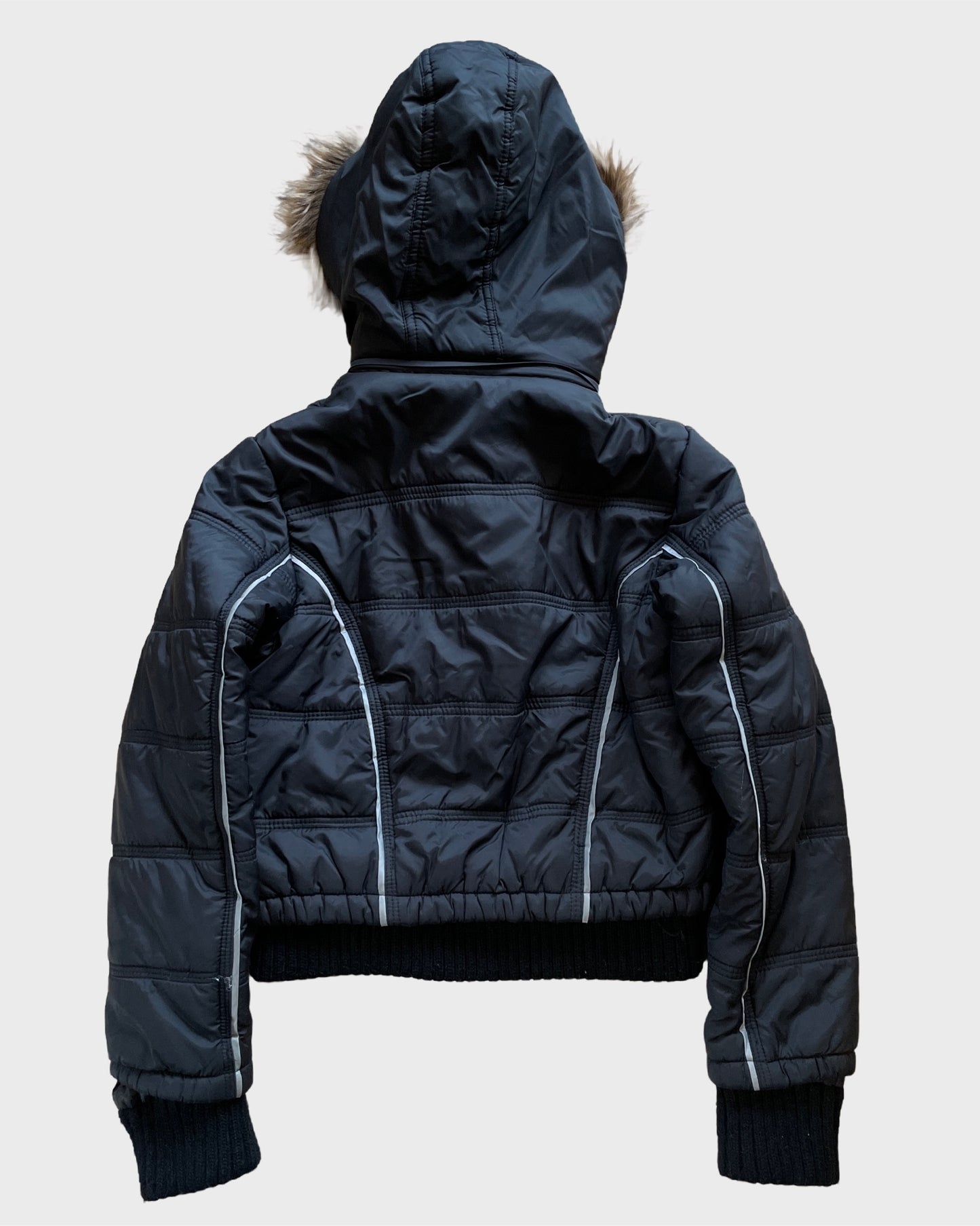 Vintage Fur Puffer Jacket