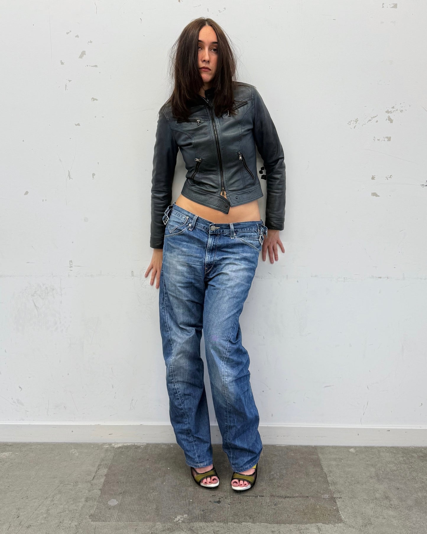Vintage Racer Leather Jacket