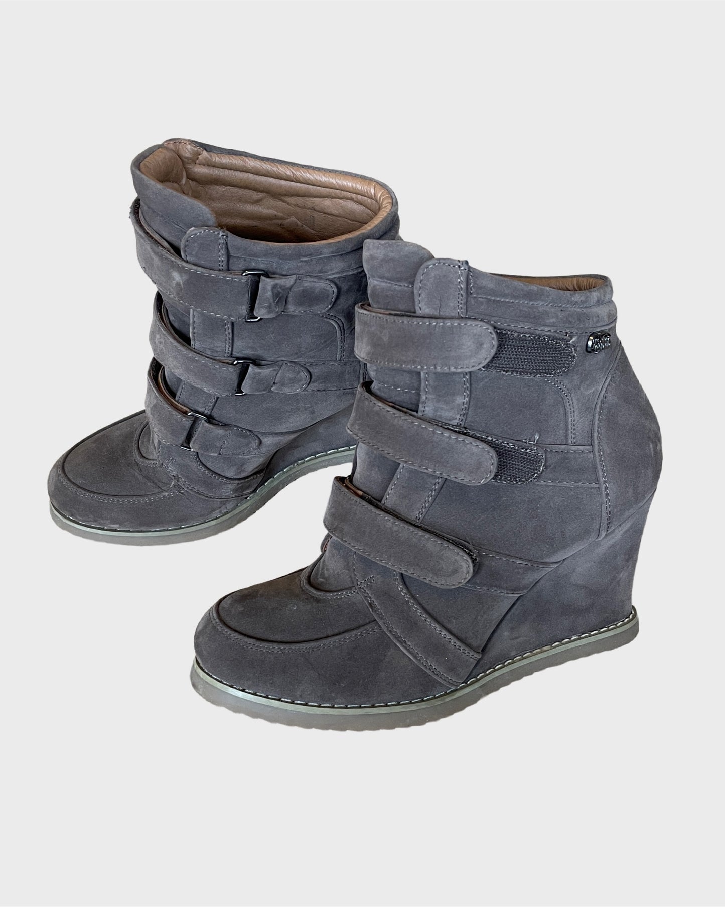 Vintage Buffalo Wedge Sneaker