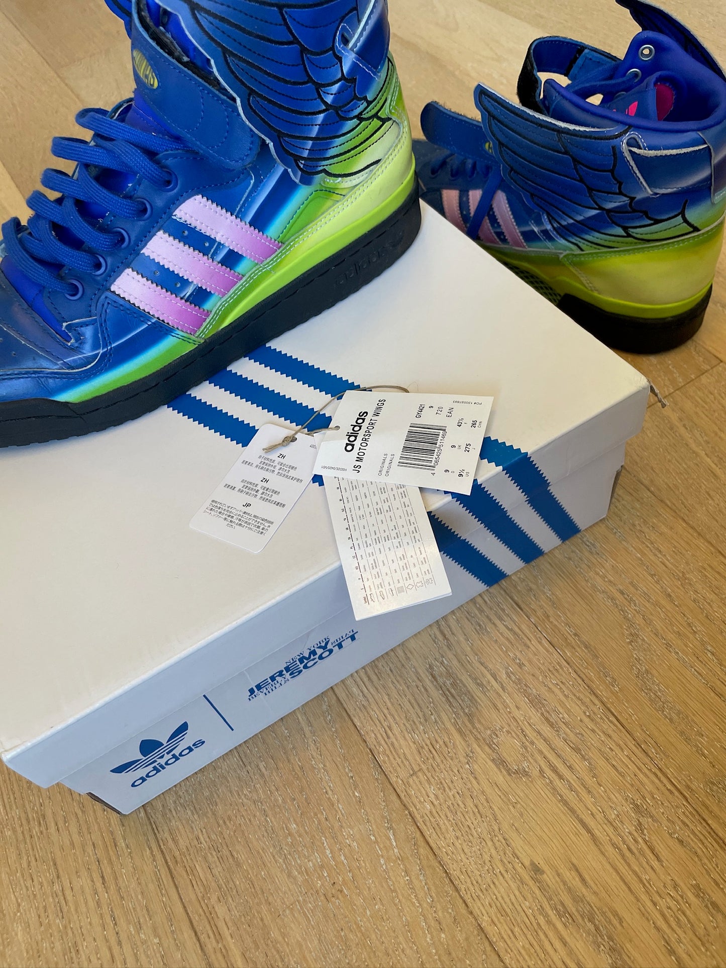 Adidas x Jeremy Scott Forum Wings 4.0