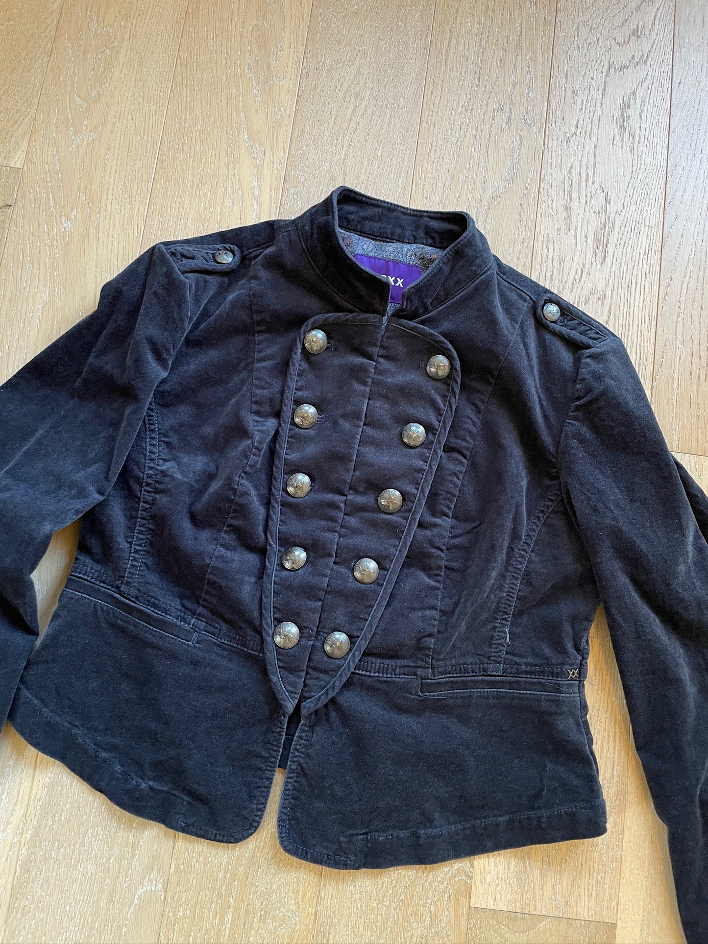 Vintage Velour Napoleon Jacket