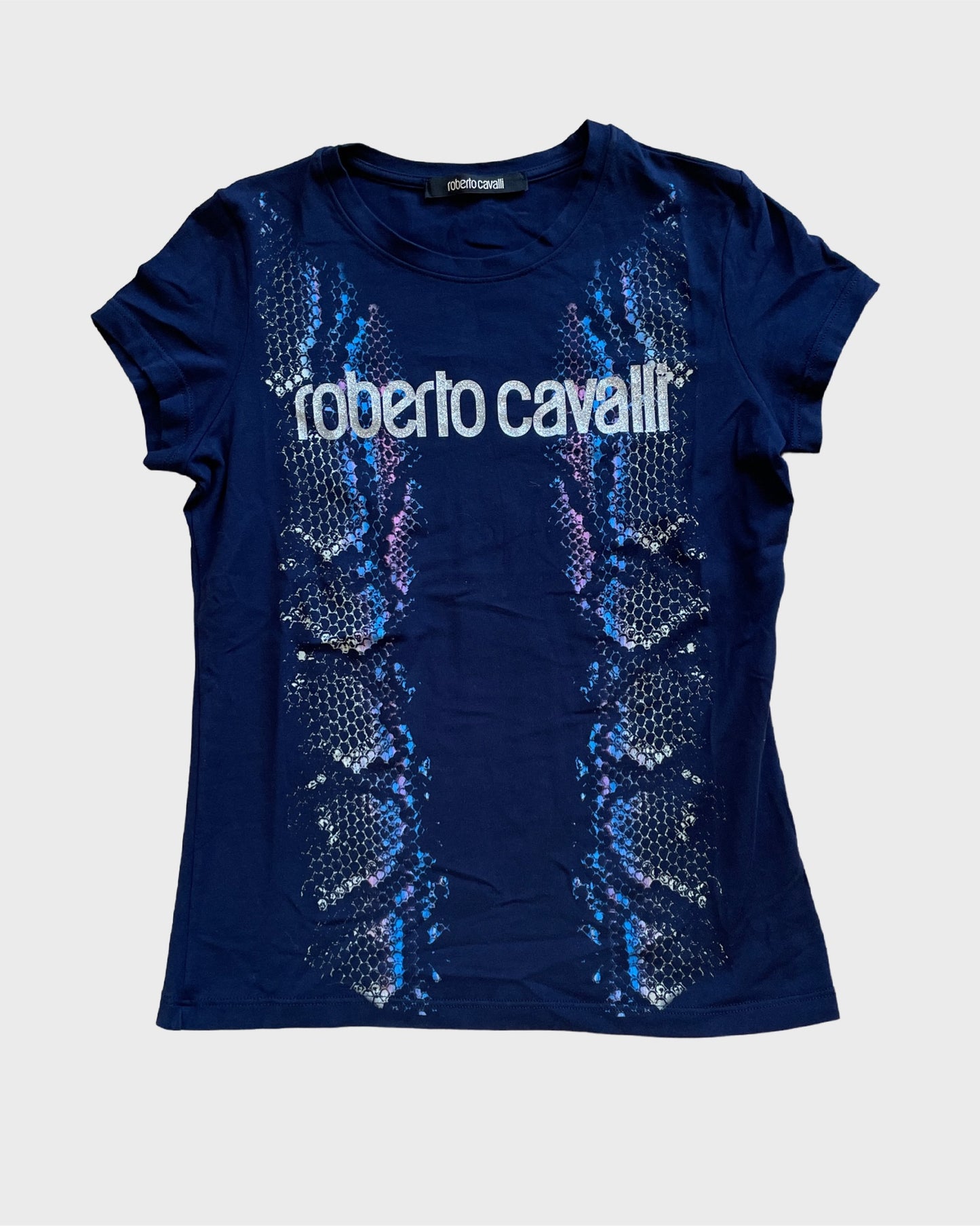 Vintage Roberto Cavalli Snake T-Shirt