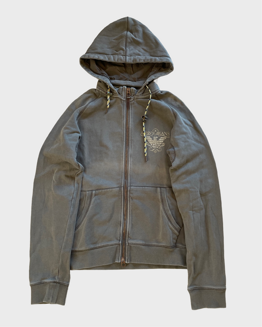 Vintage Armani Zip Hoodie