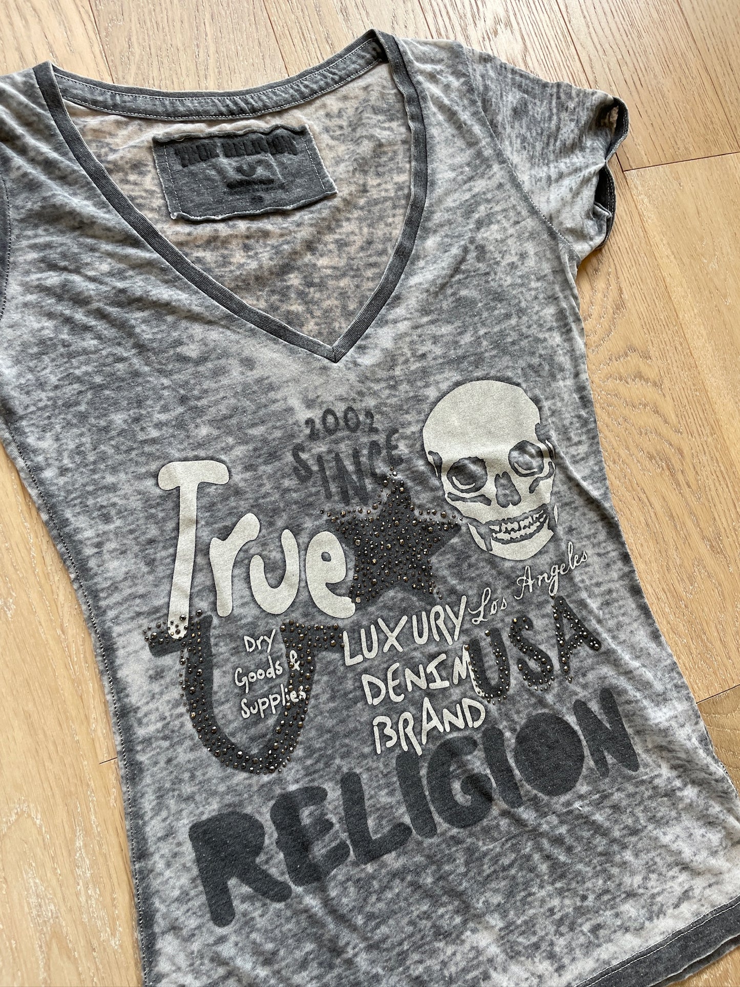 Vintage True Religion Studded T-Shirt