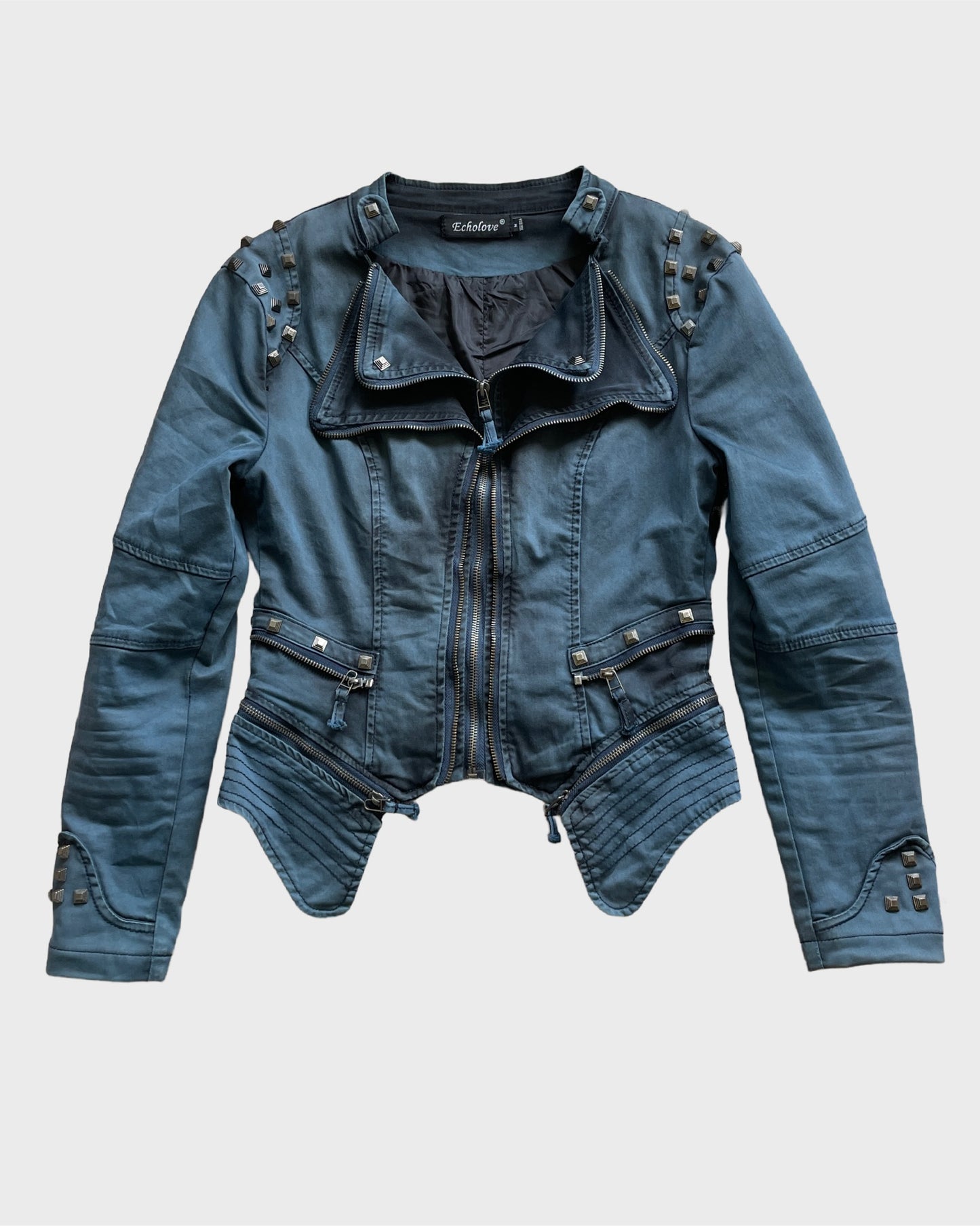 Vintage Studded Biker Jacket