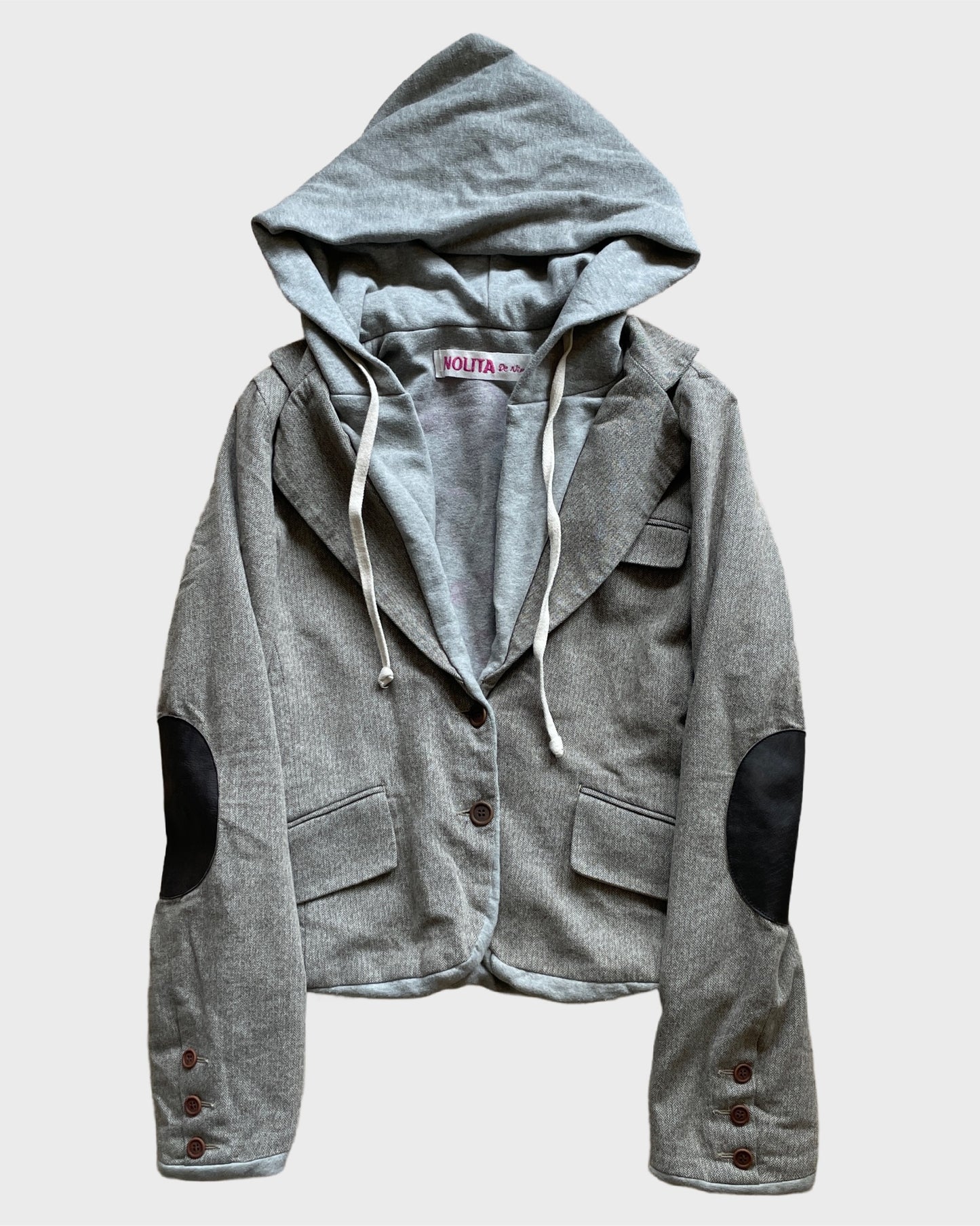 Vintage Hooded Blazer