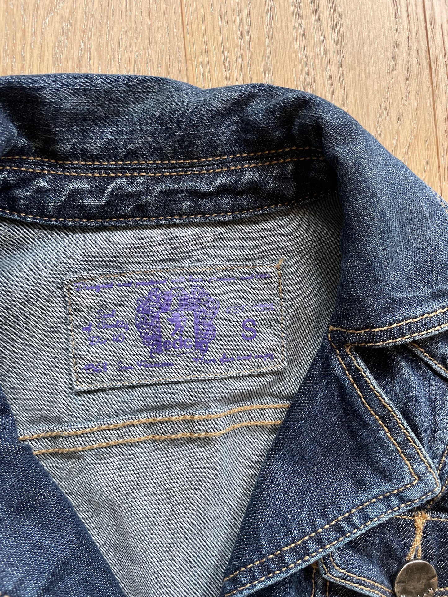Vintage Cropped Jeansjacket