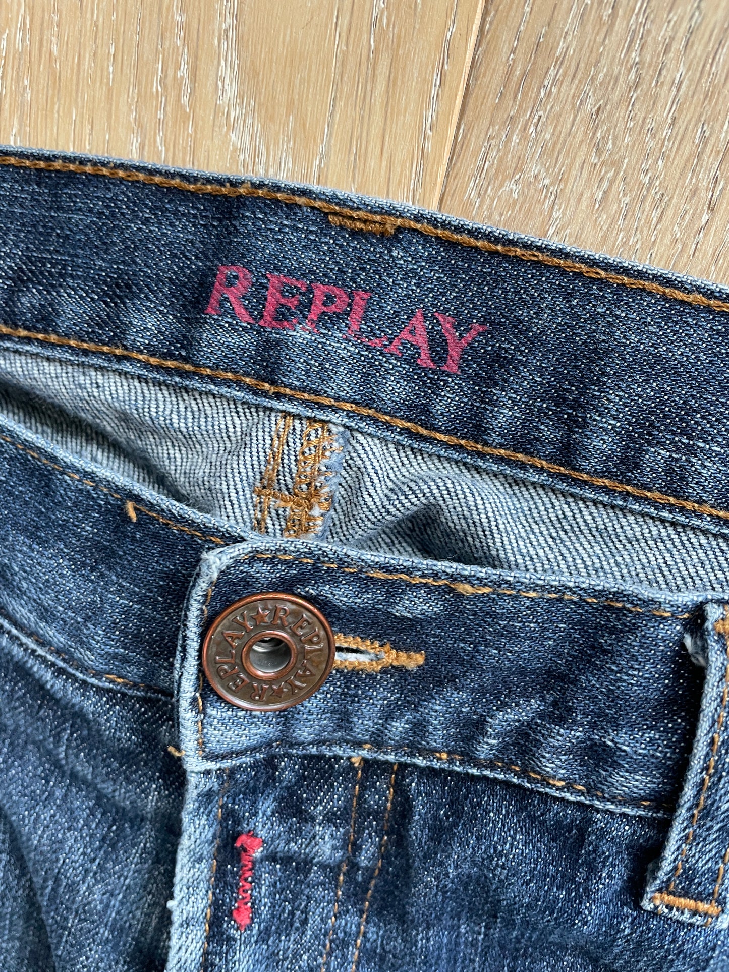 Vintage Flared Replay Denim Jeans
