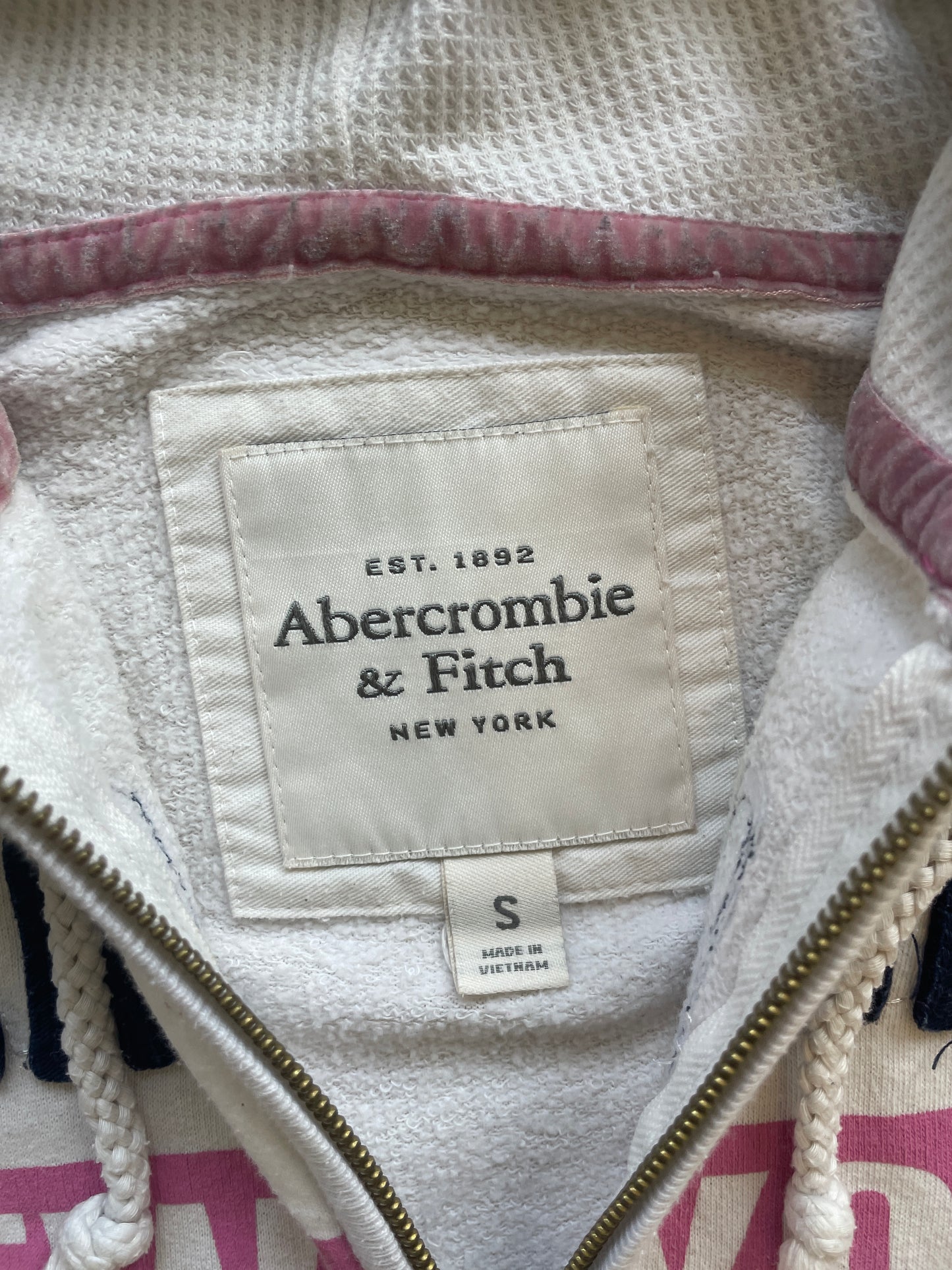 Vintage Abercrombie & Fitch Zip Hoodie