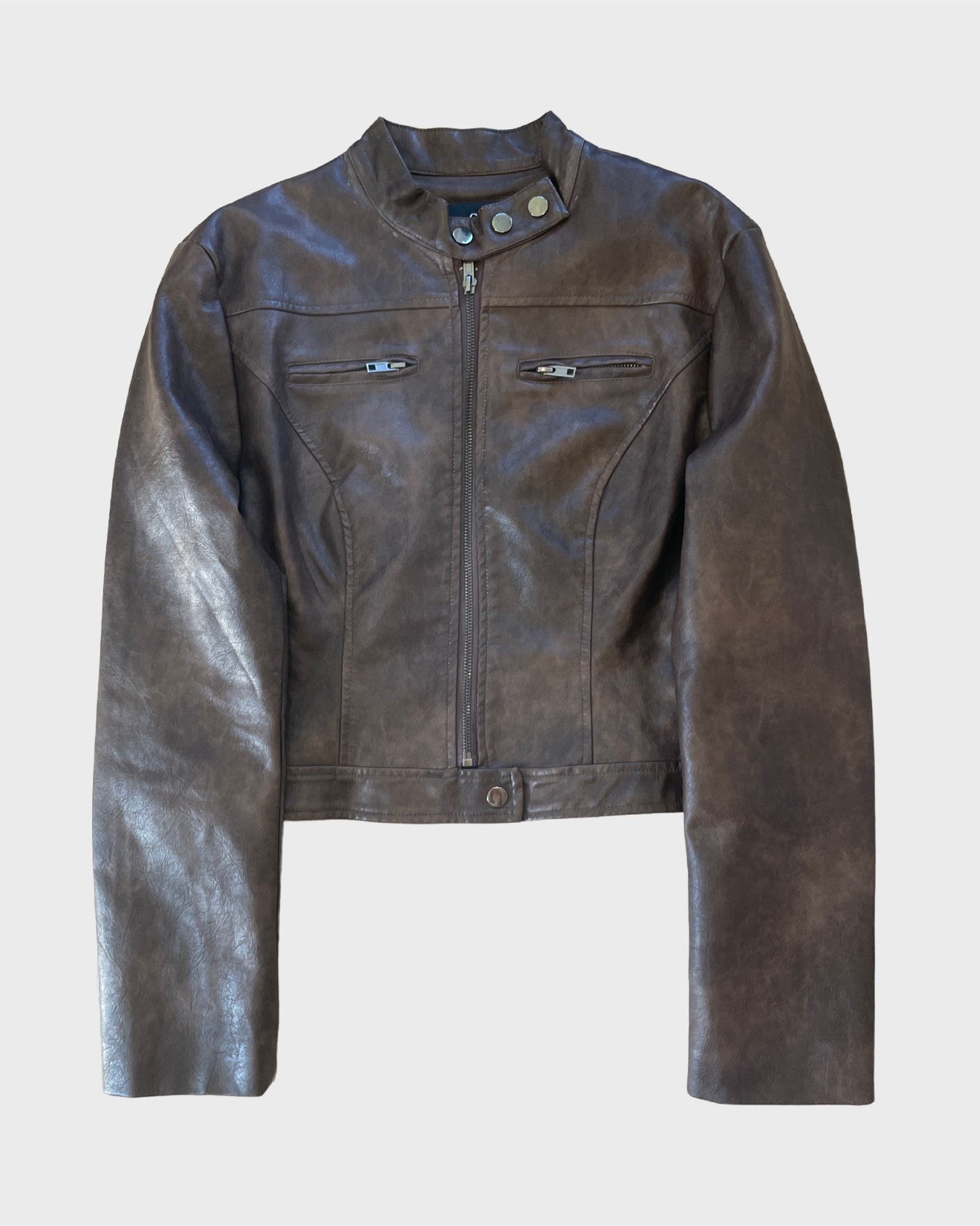 Vintage Leather Racing Jacket