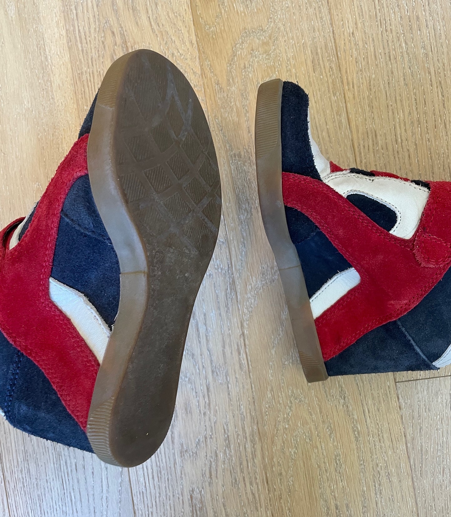 Vintage Buffalo Wedge Sneaker