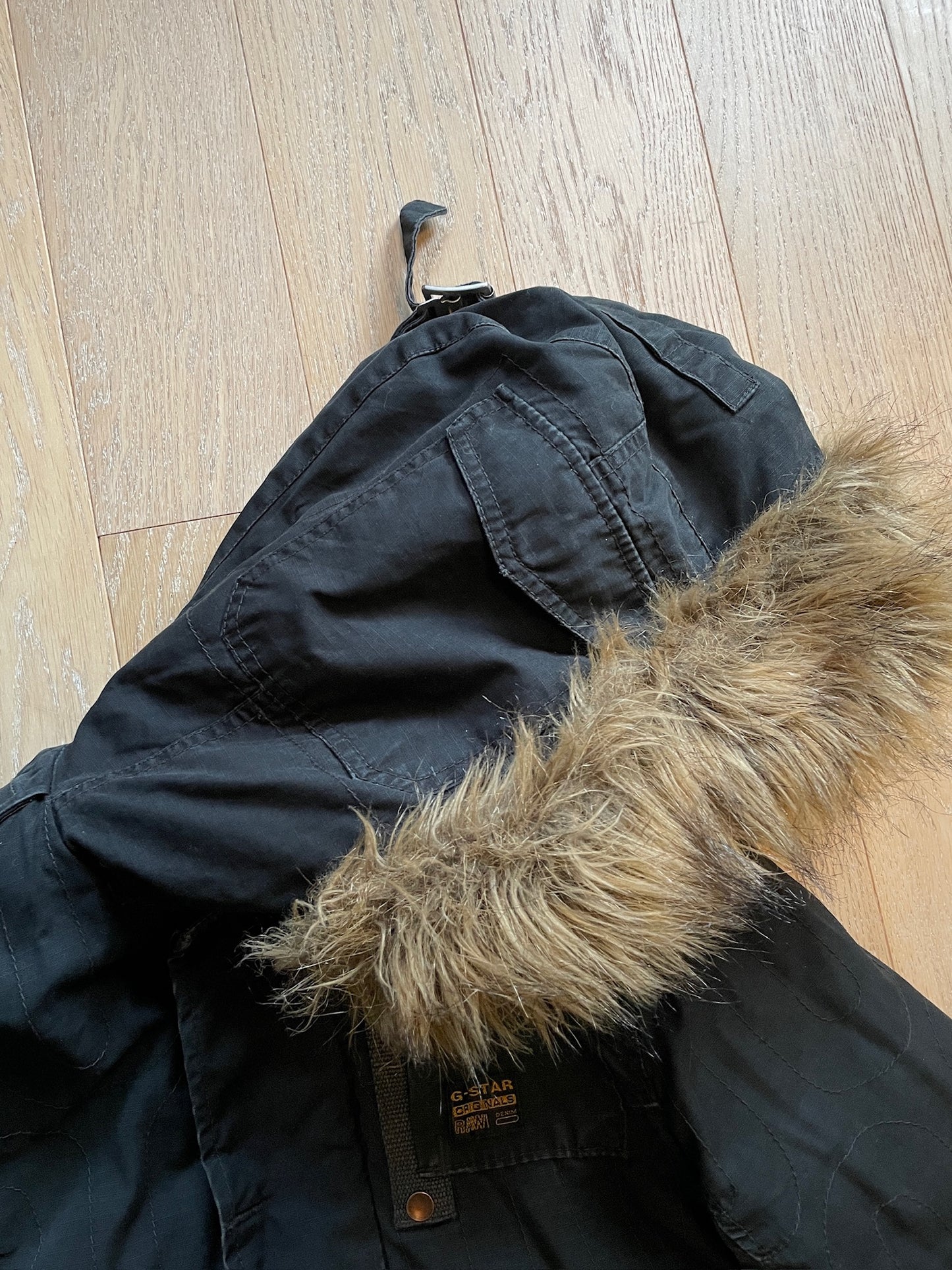 Vintage Military G-Star RAW Fur Jacket