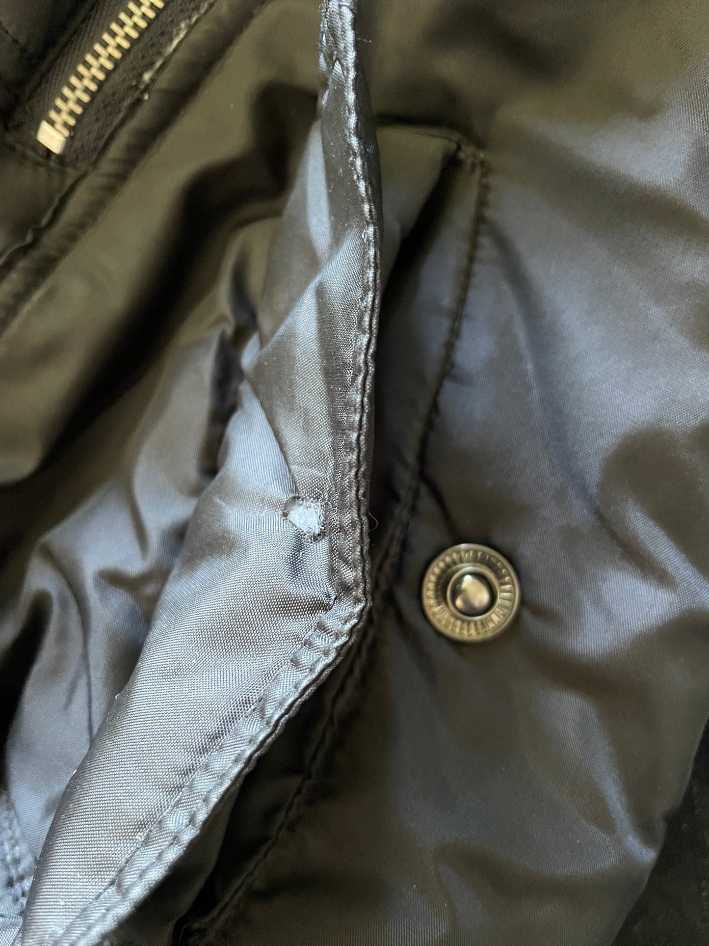 Vintage Military Fur Jacket