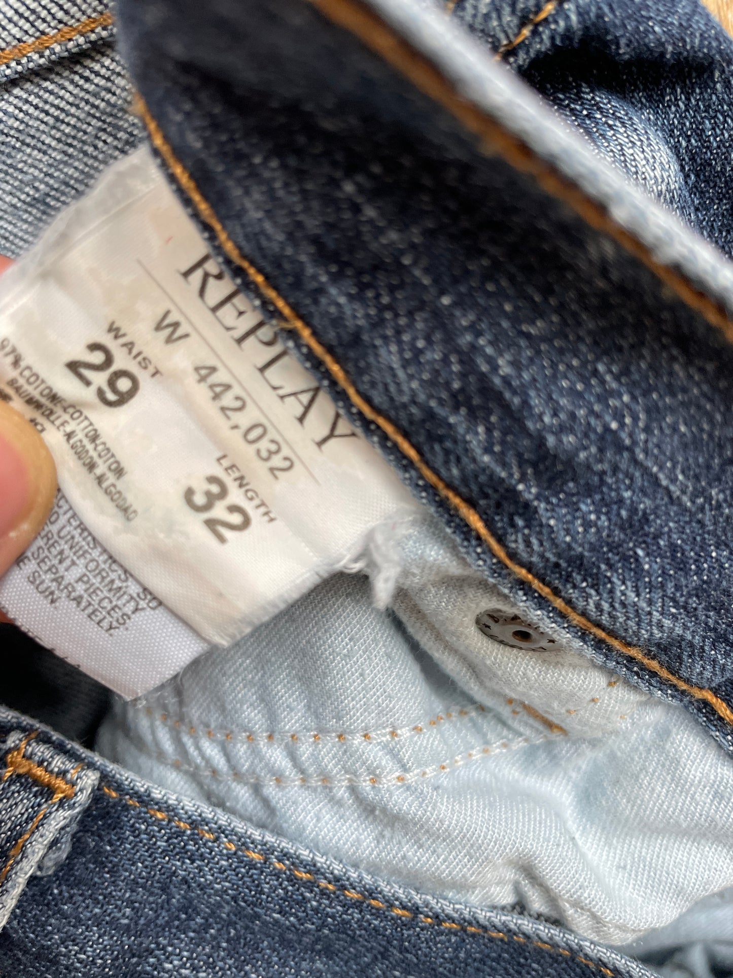 Vintage Flared Replay Denim Jeans