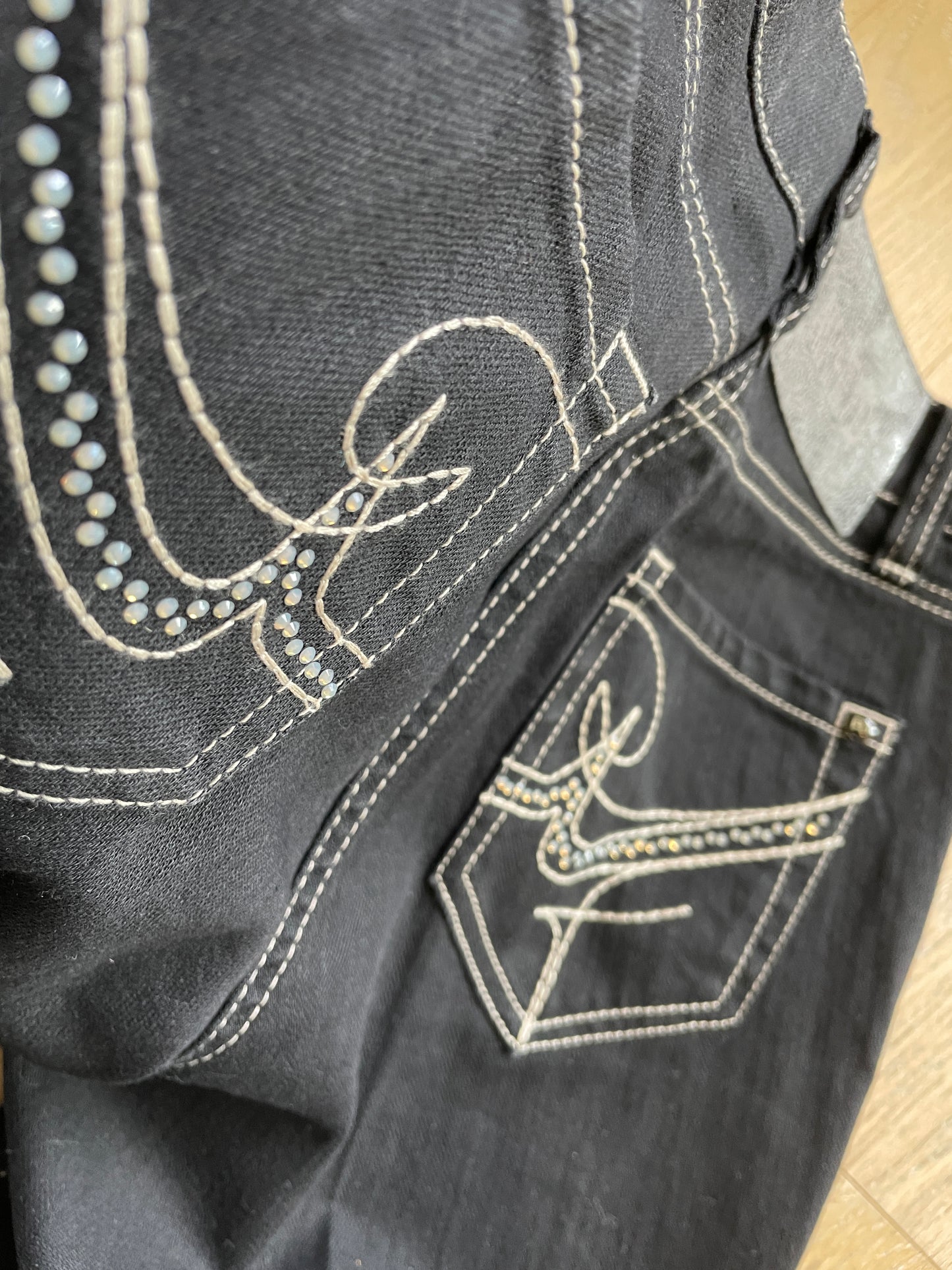 Vintage Flared Denim Jeans