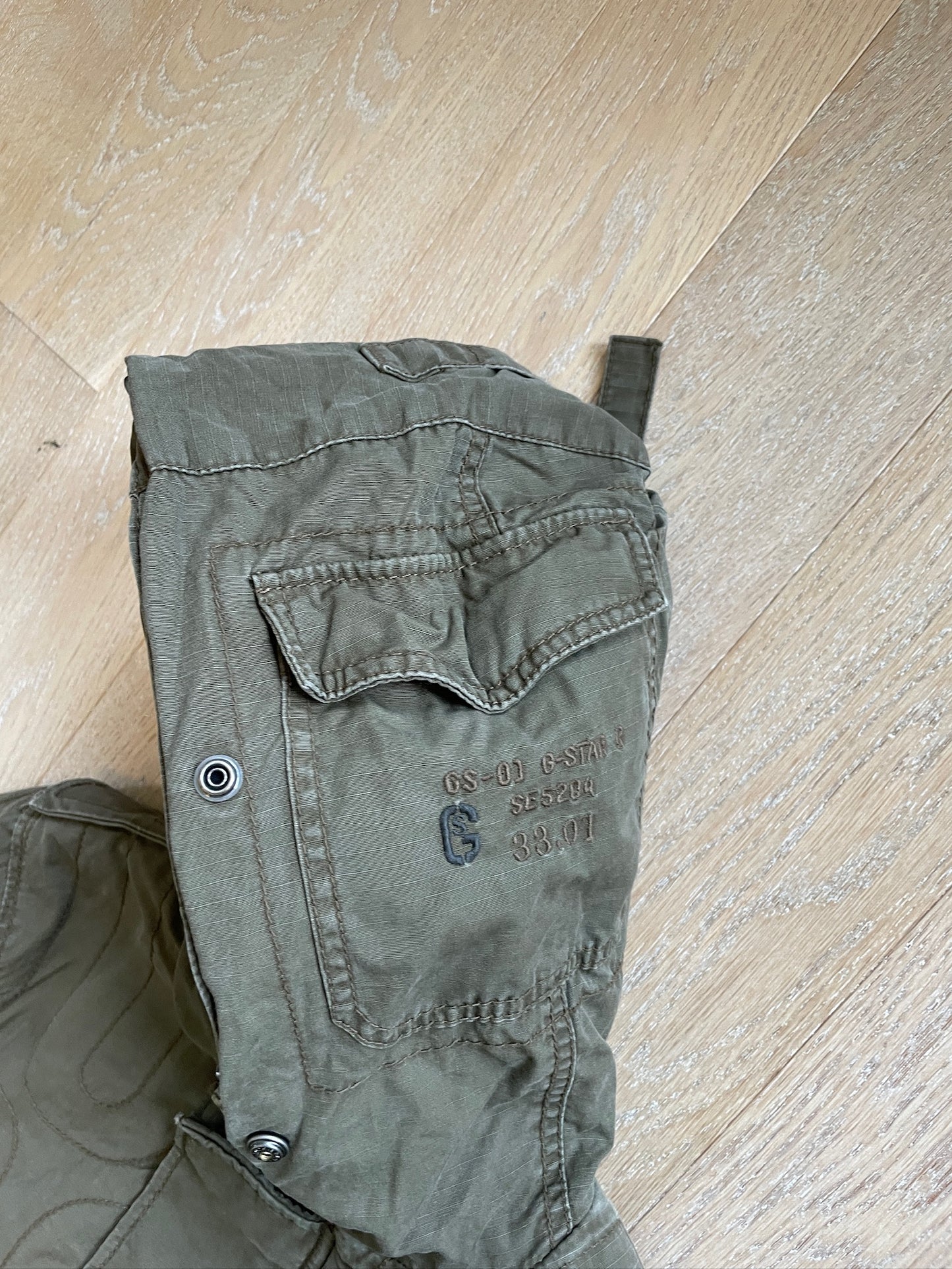 Vintage G-Star RAW Military Fur Jacket