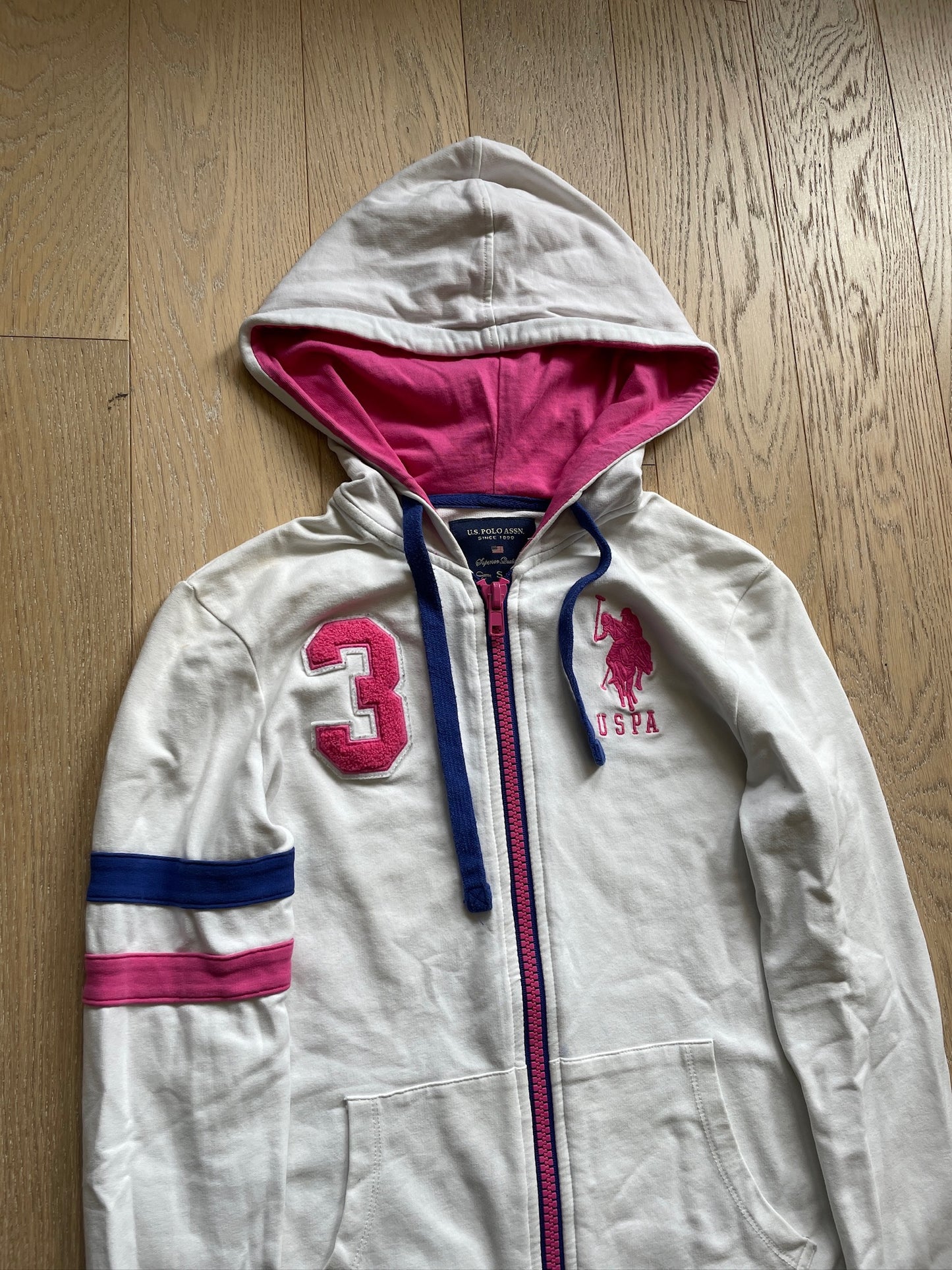 Vintage USPA Zip Hoodie