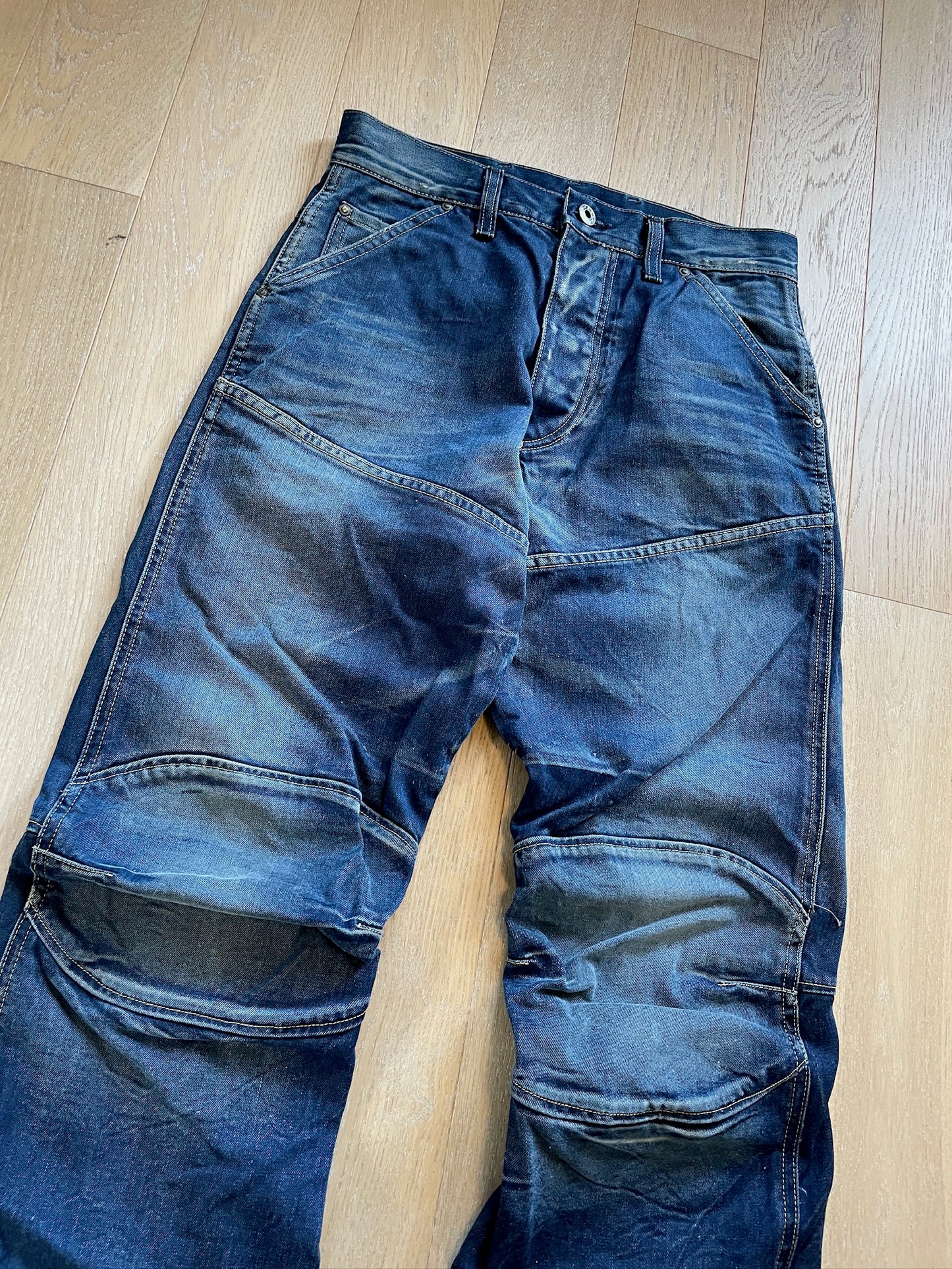 Vintage G-Star RAW Biker Denim Jeans