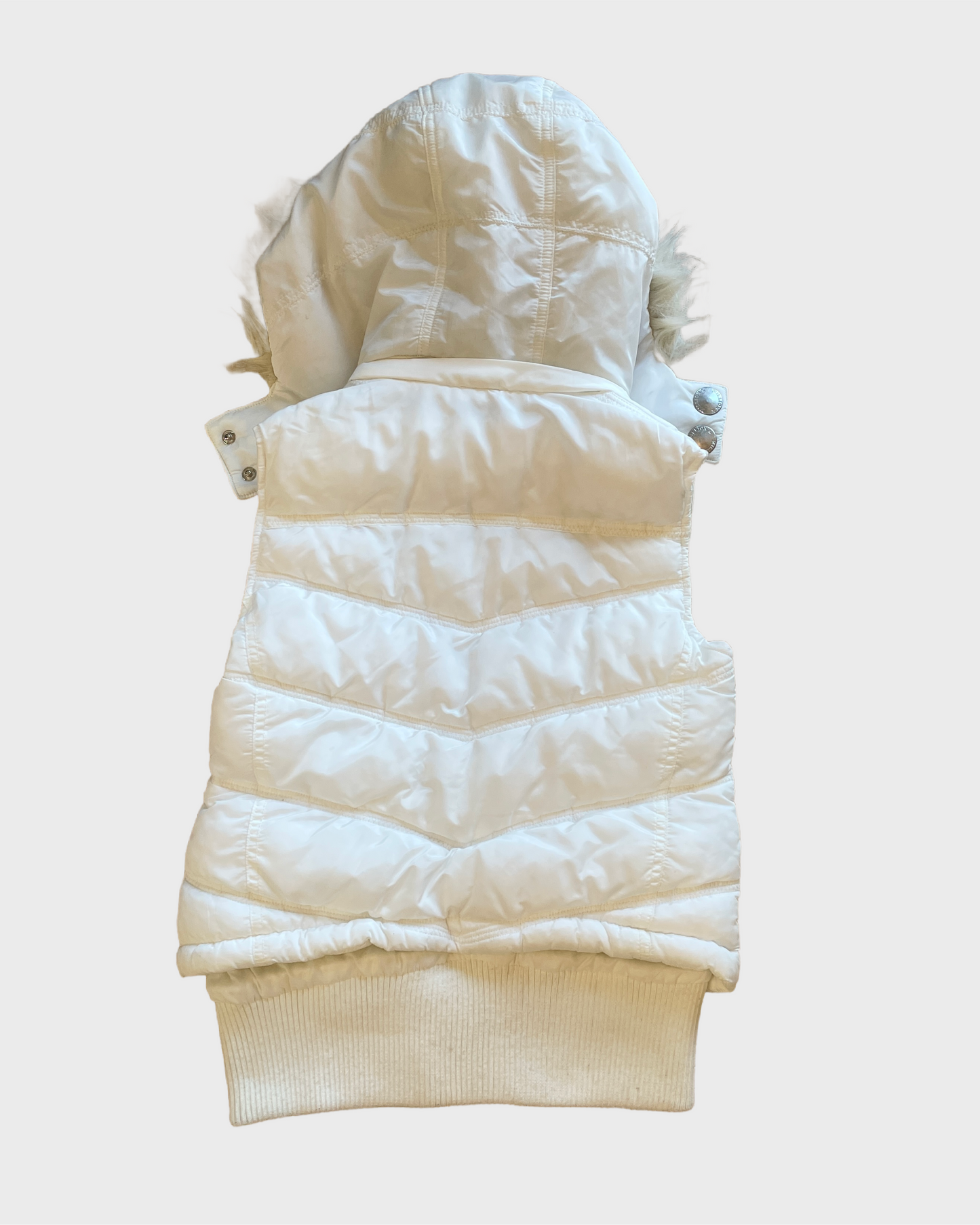 Vintage Fur Puffer Vest