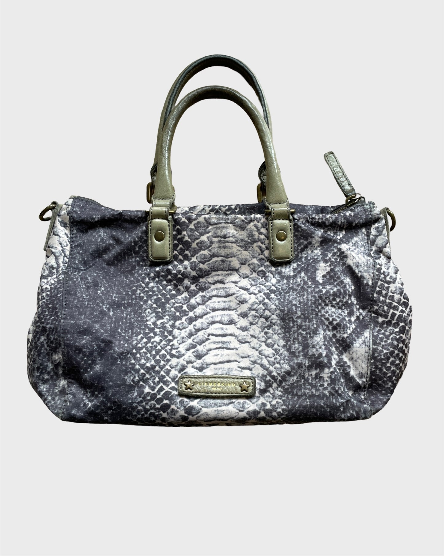 Vintage Liebeskind Snake Print Bag