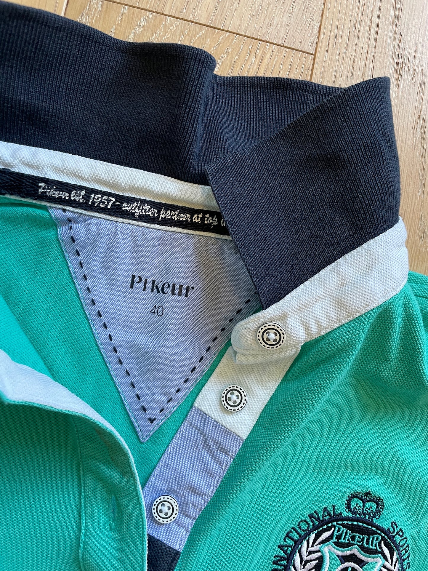 Vintage Teal Poloshirt