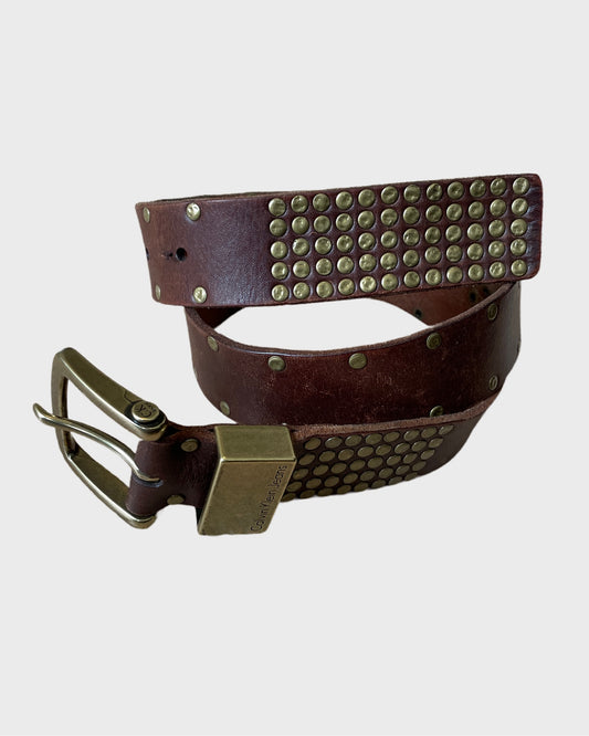 Vintage Calvin Klein Studded Belt