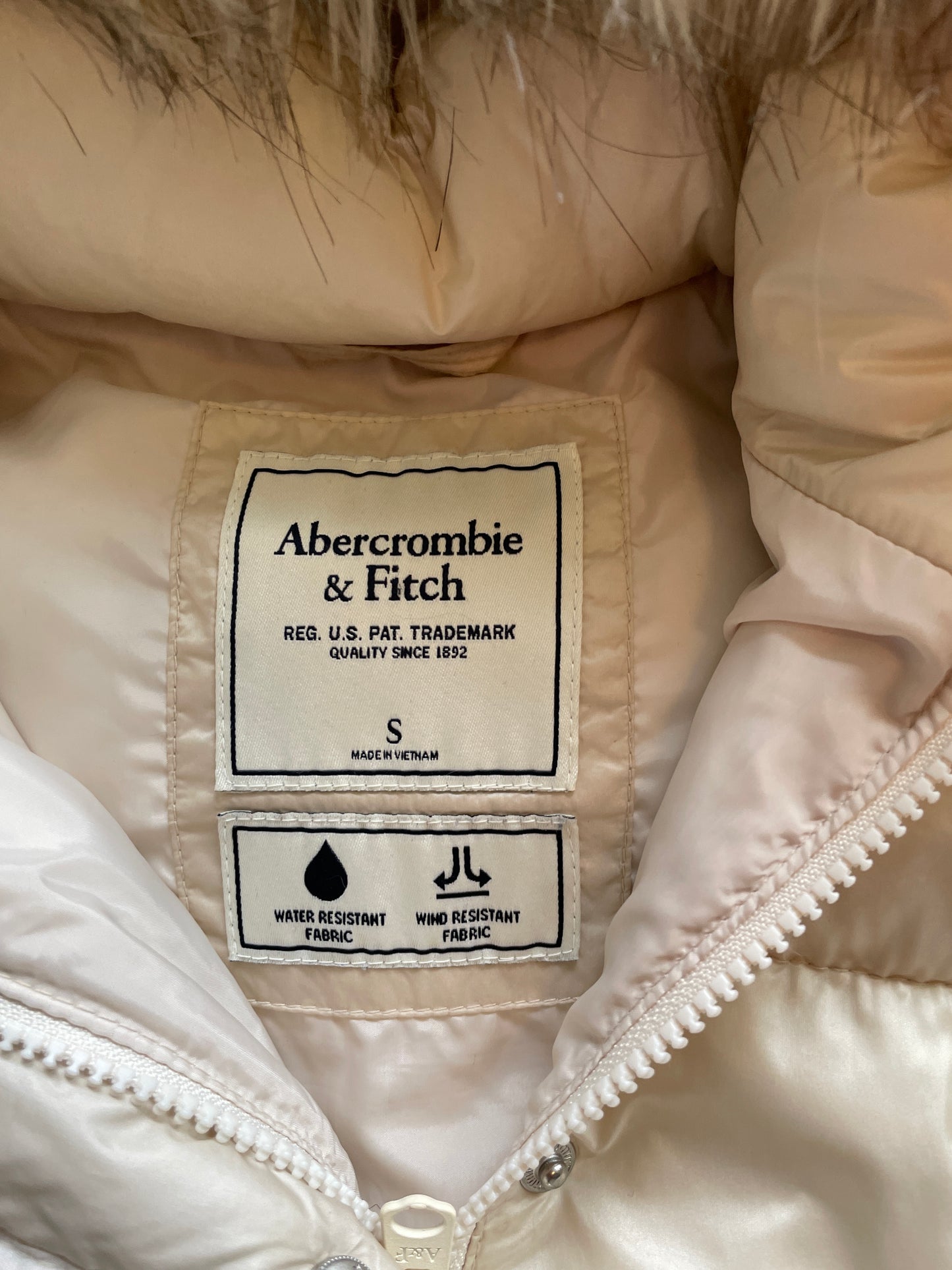 Vintage Abercrombie & Fitch Winter Fur Vest