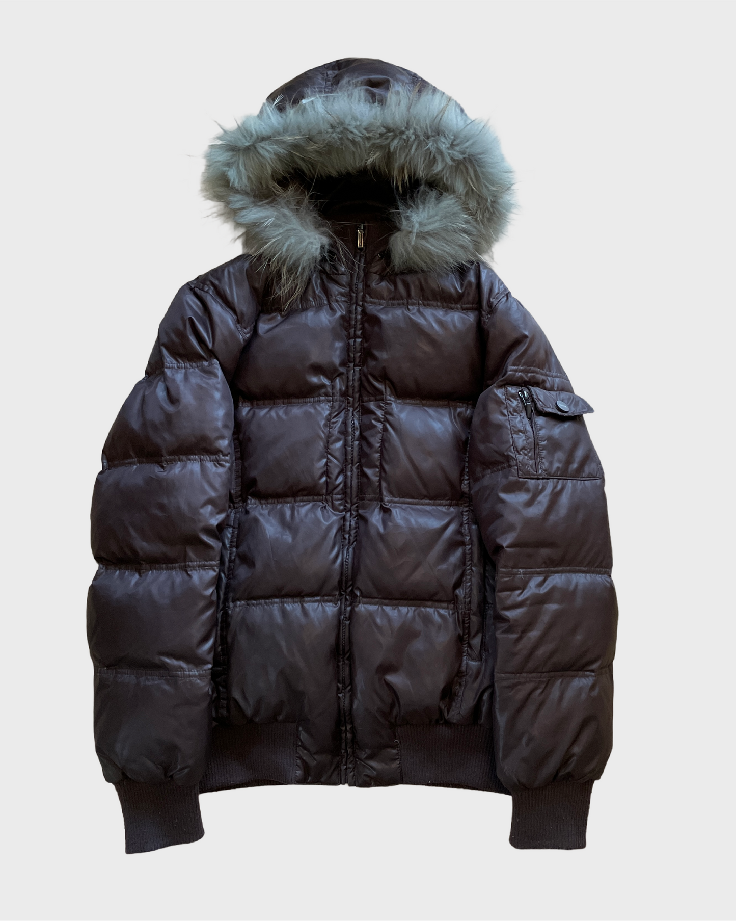 Vintage Fur Puffer Jacket