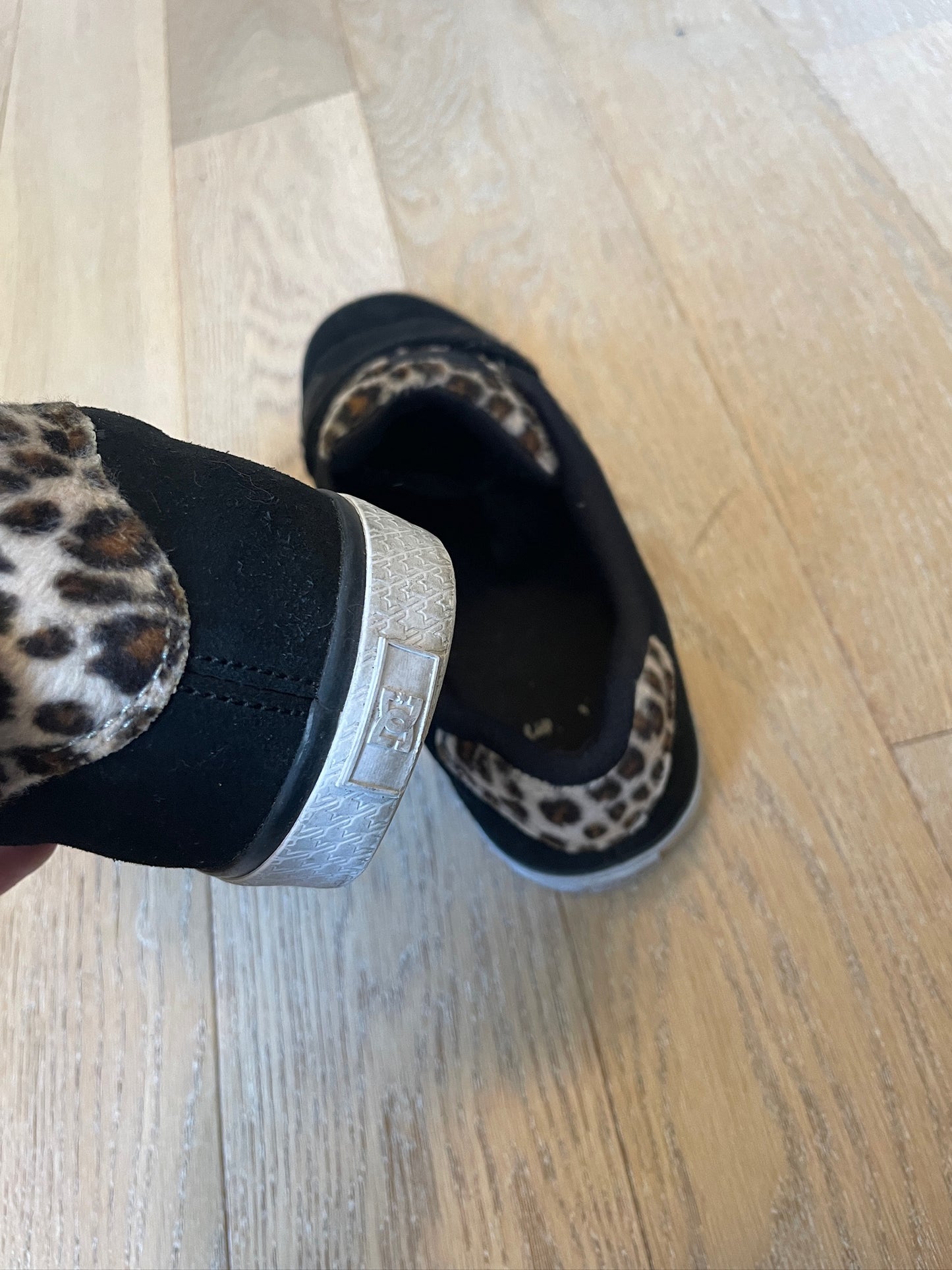 Vintage DC Shoes Cheetah Print Sneaker