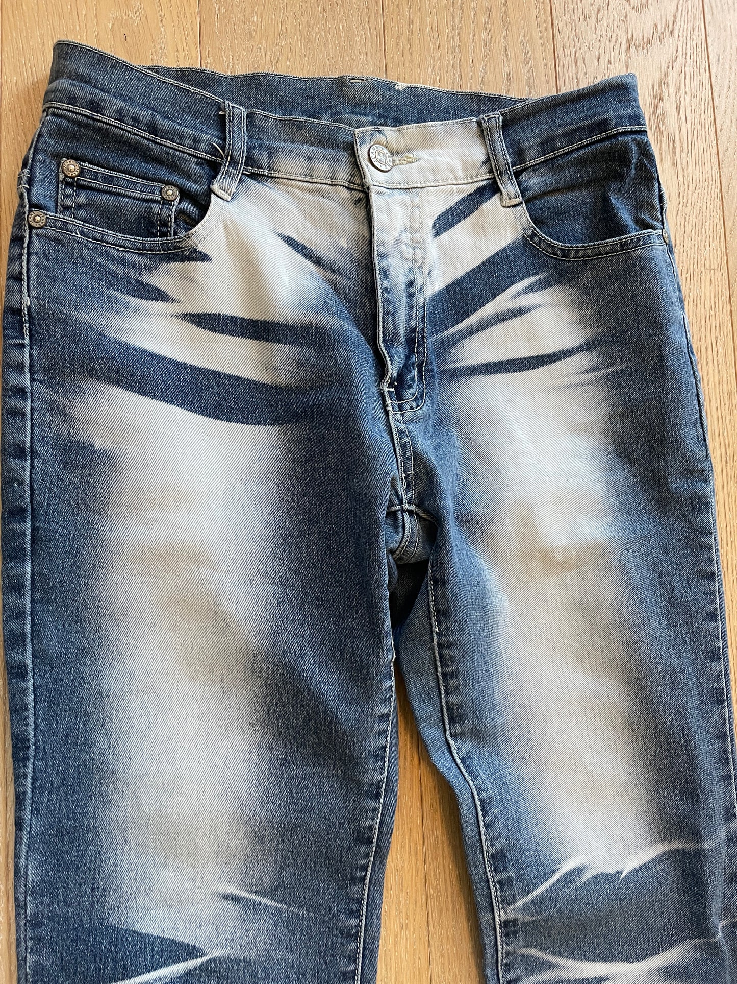 Vintage Flared Denim Jeans