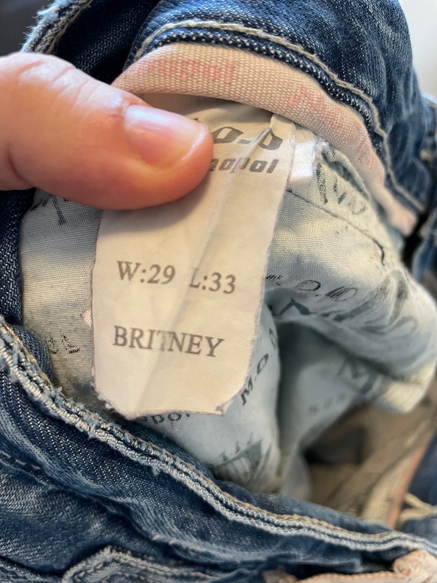 Vintage MOD Denim Jeans