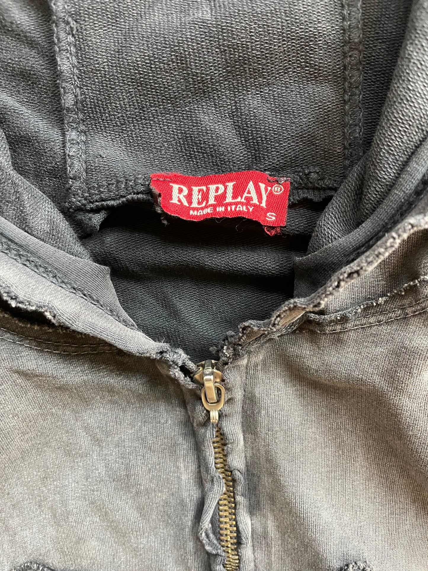 Vintage Replay Zip Hoodie