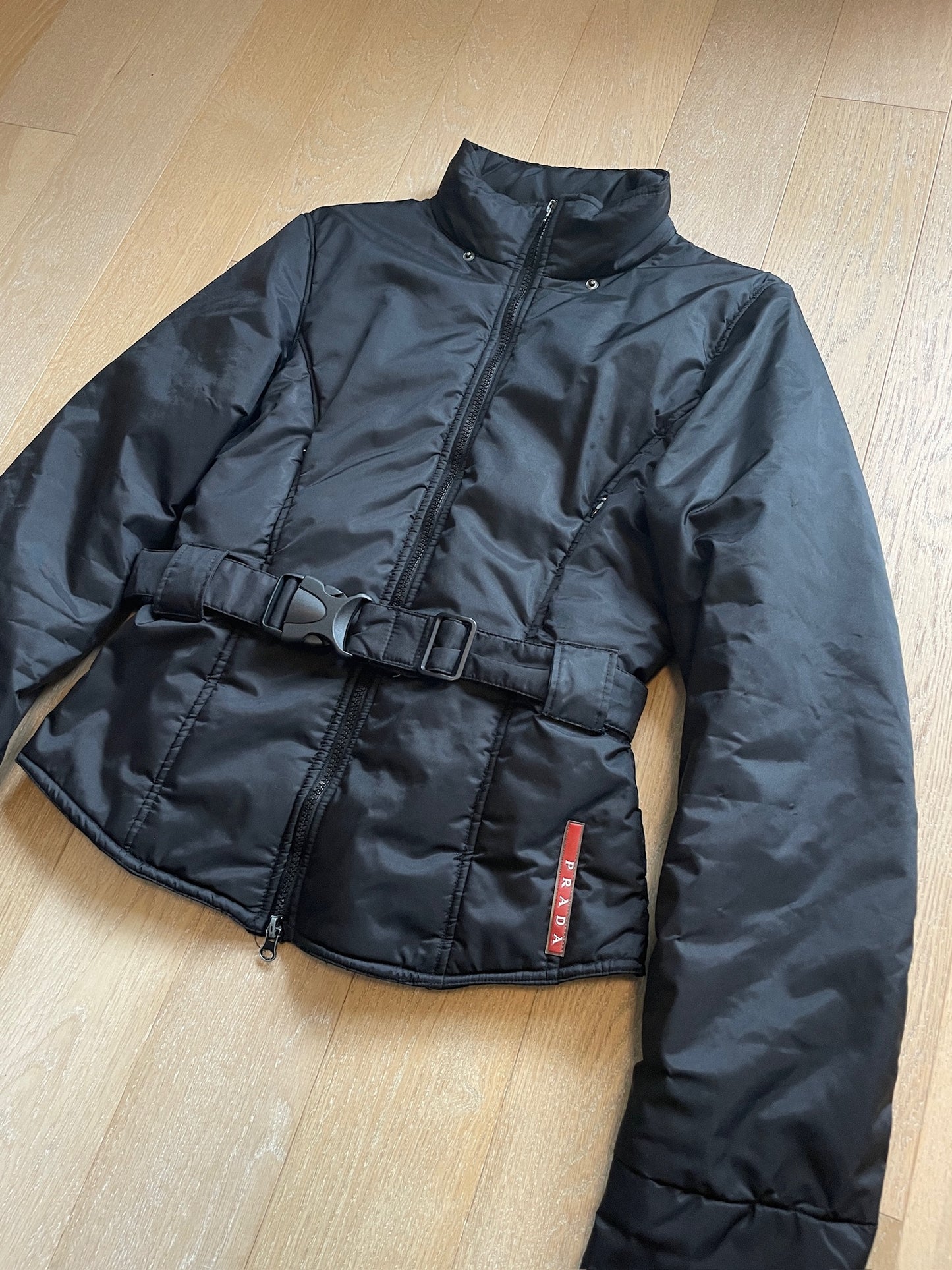 Vintage Prada Linea Rossa Belted Jacket