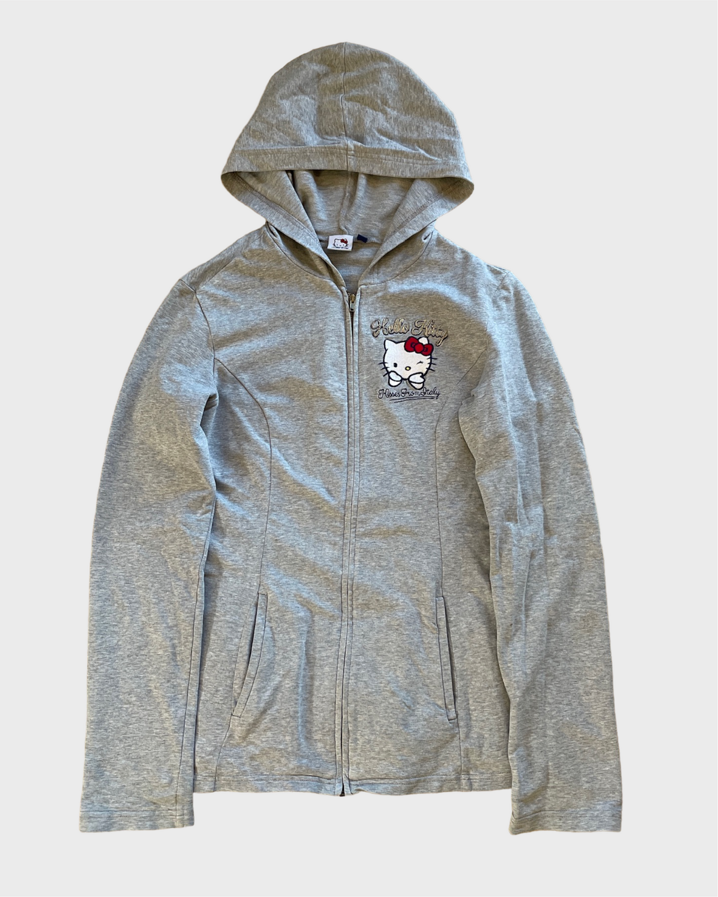 Vintage Hello Kitty Zip Hoodie y2k