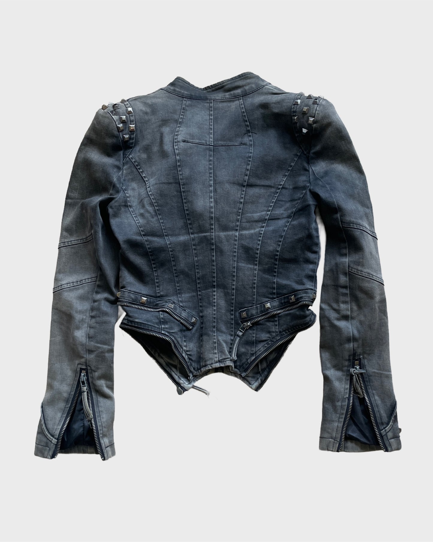 Vintage Studded Biker Jacket