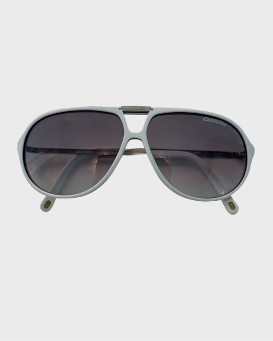 Vintage White Carrera Sunglasses