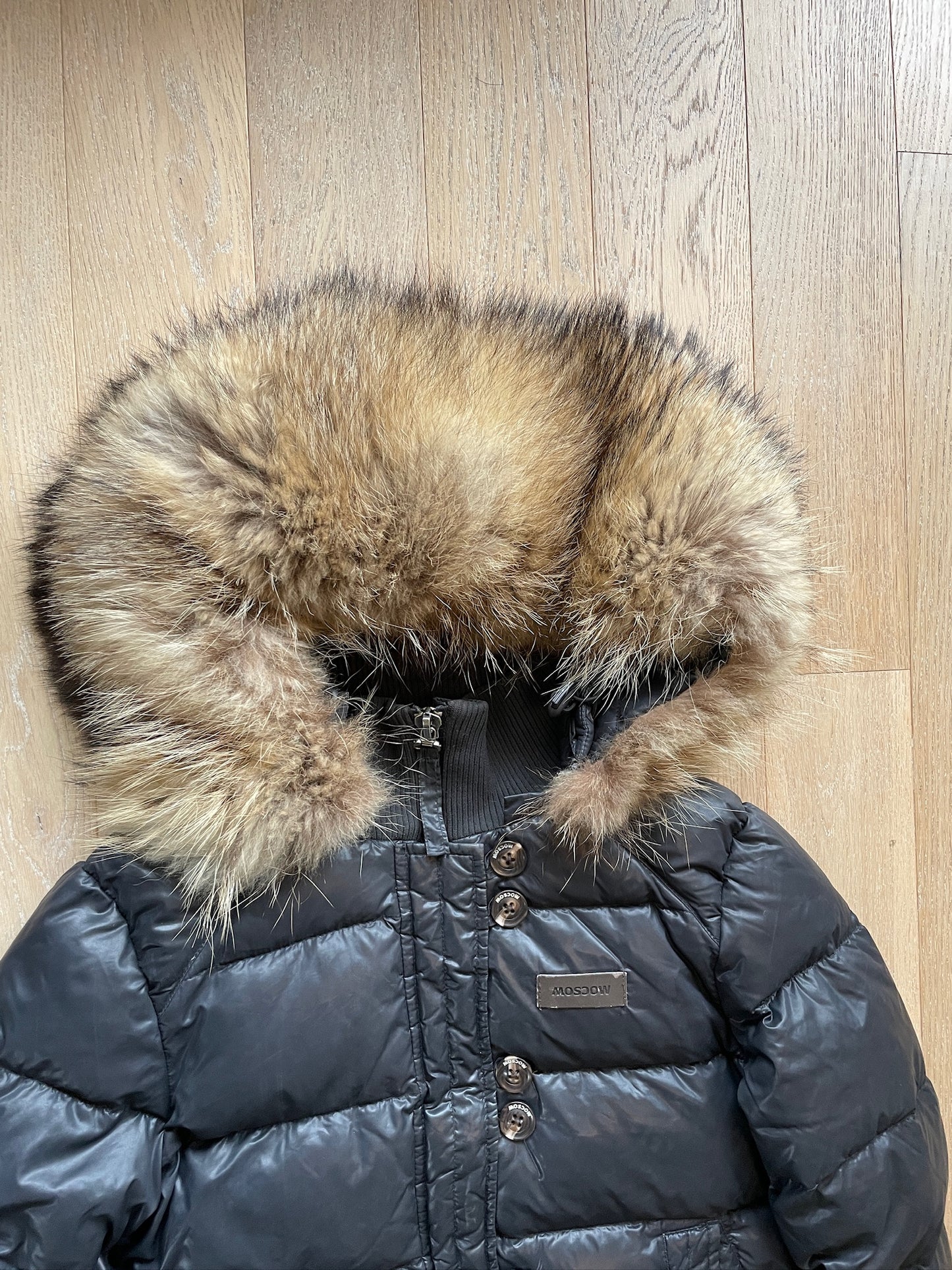 Vintage Fur Puffer Jacket