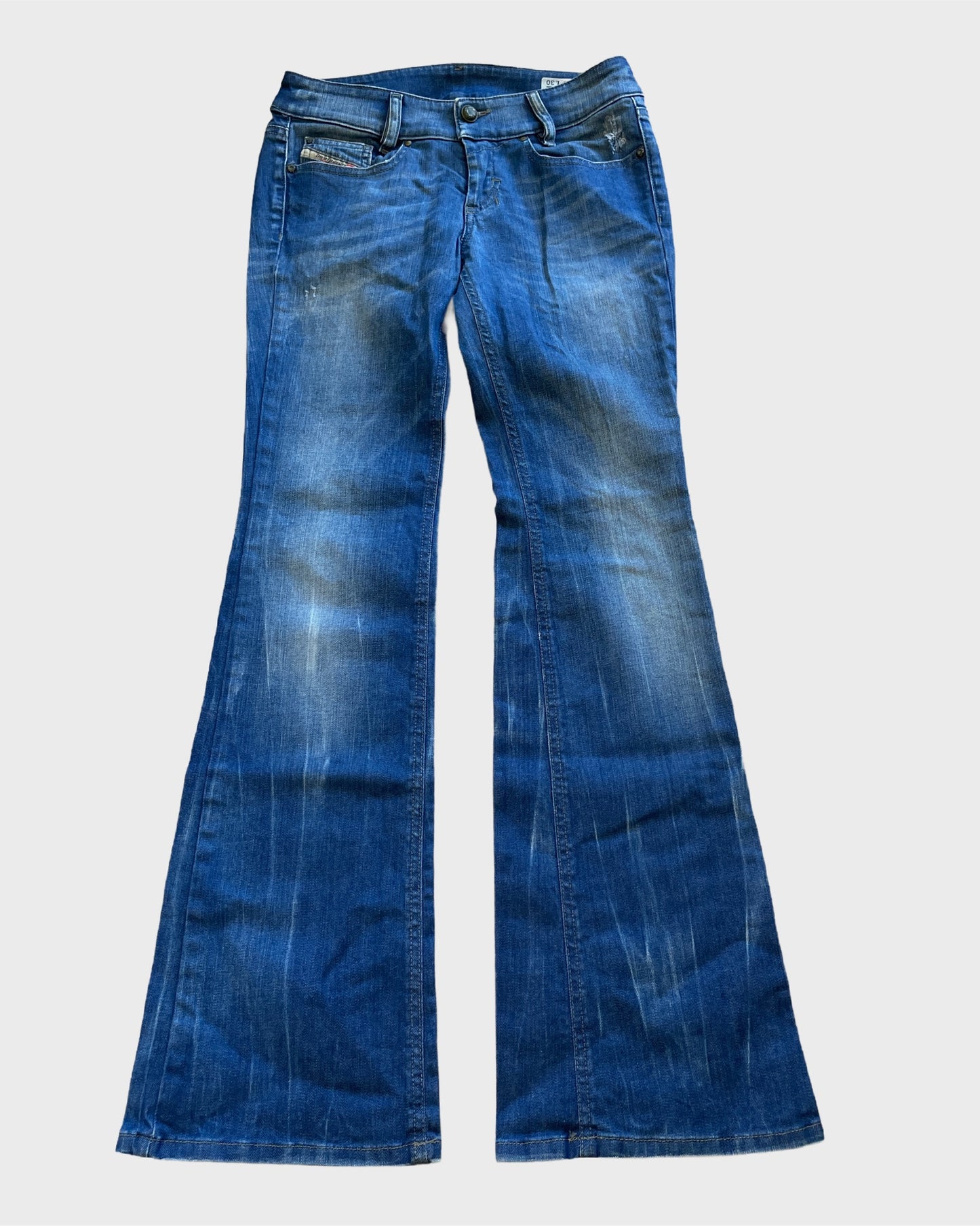 Vintage Diesel Flared Denim Jeans