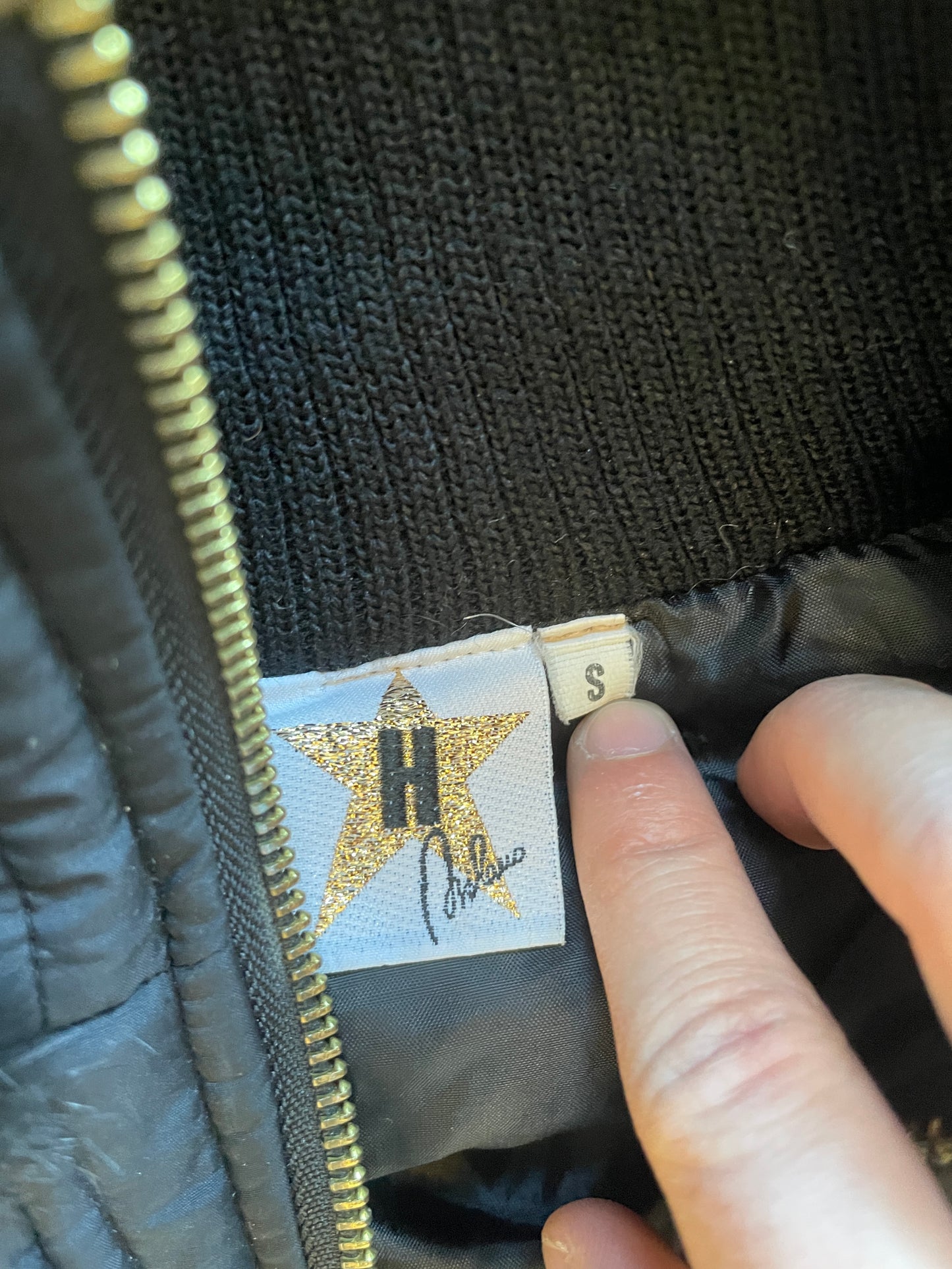 Vintage Fur Puffer / Knit Jacket